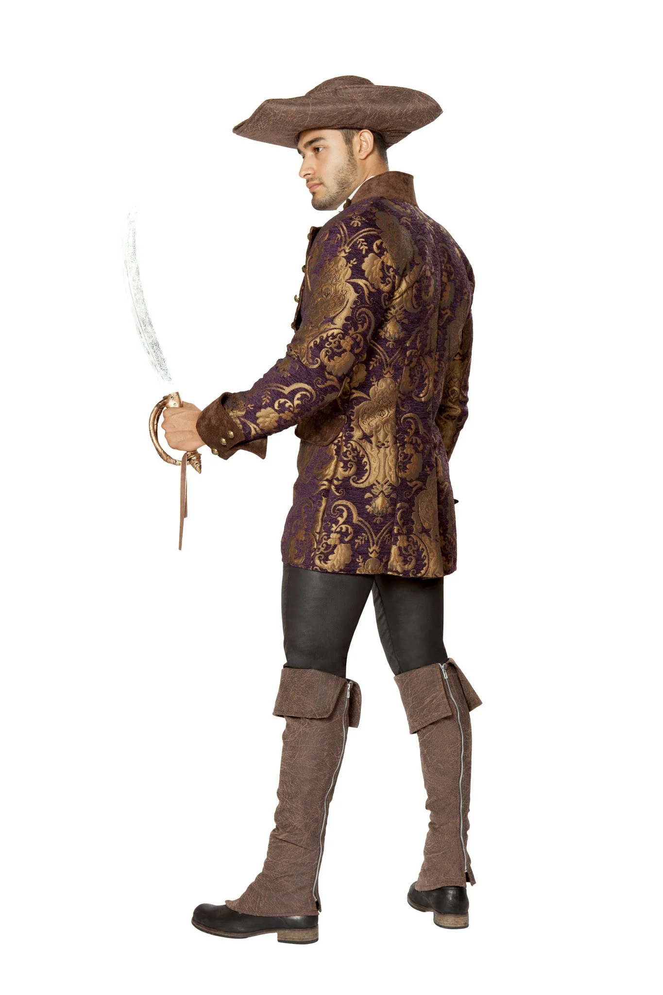 4650 - Mens Pirate Jacket - Image 2