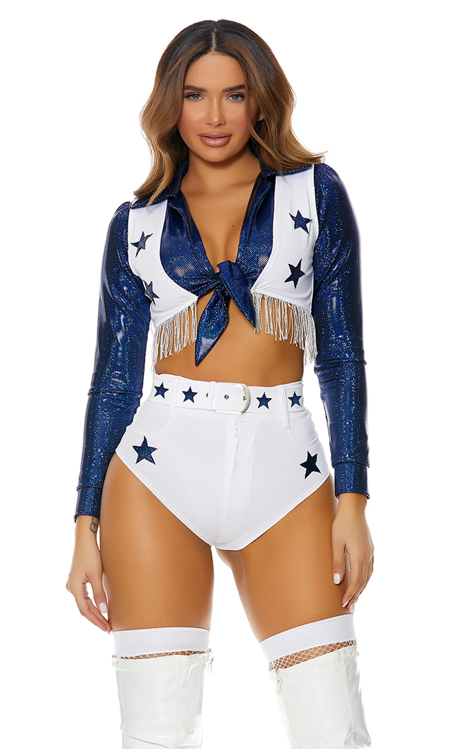 Seeing Stars Sexy Cheerleader Costume - Image 7