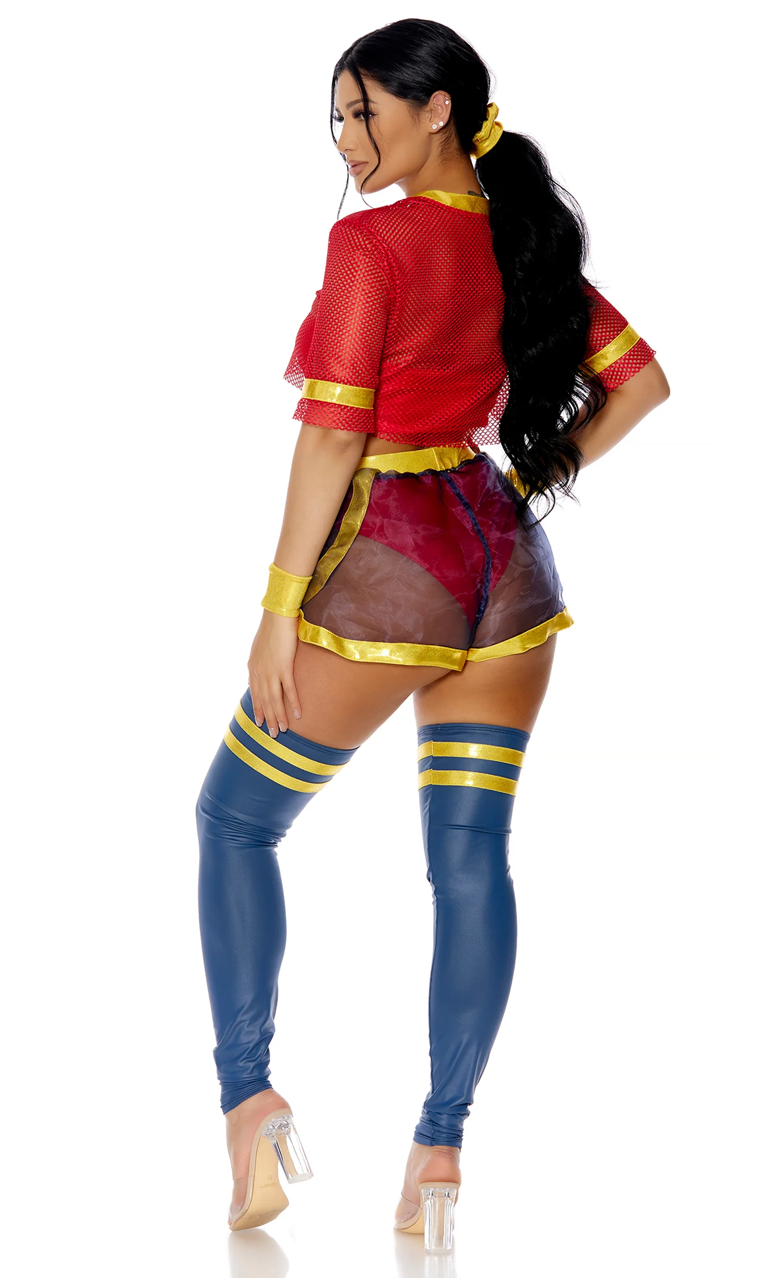 Goals Sexy Soccer Player Costume - Image 2