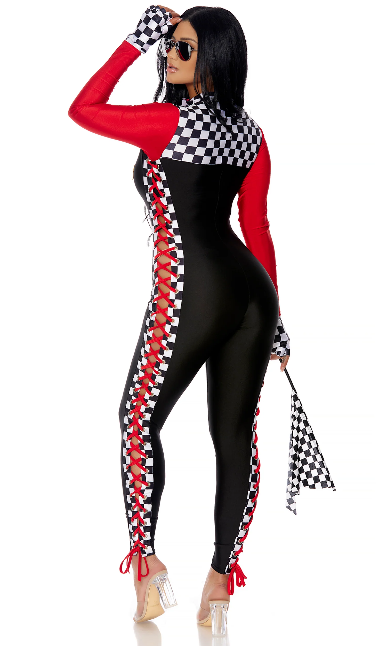 Shift Gears Sexy Racer Costume - Image 3