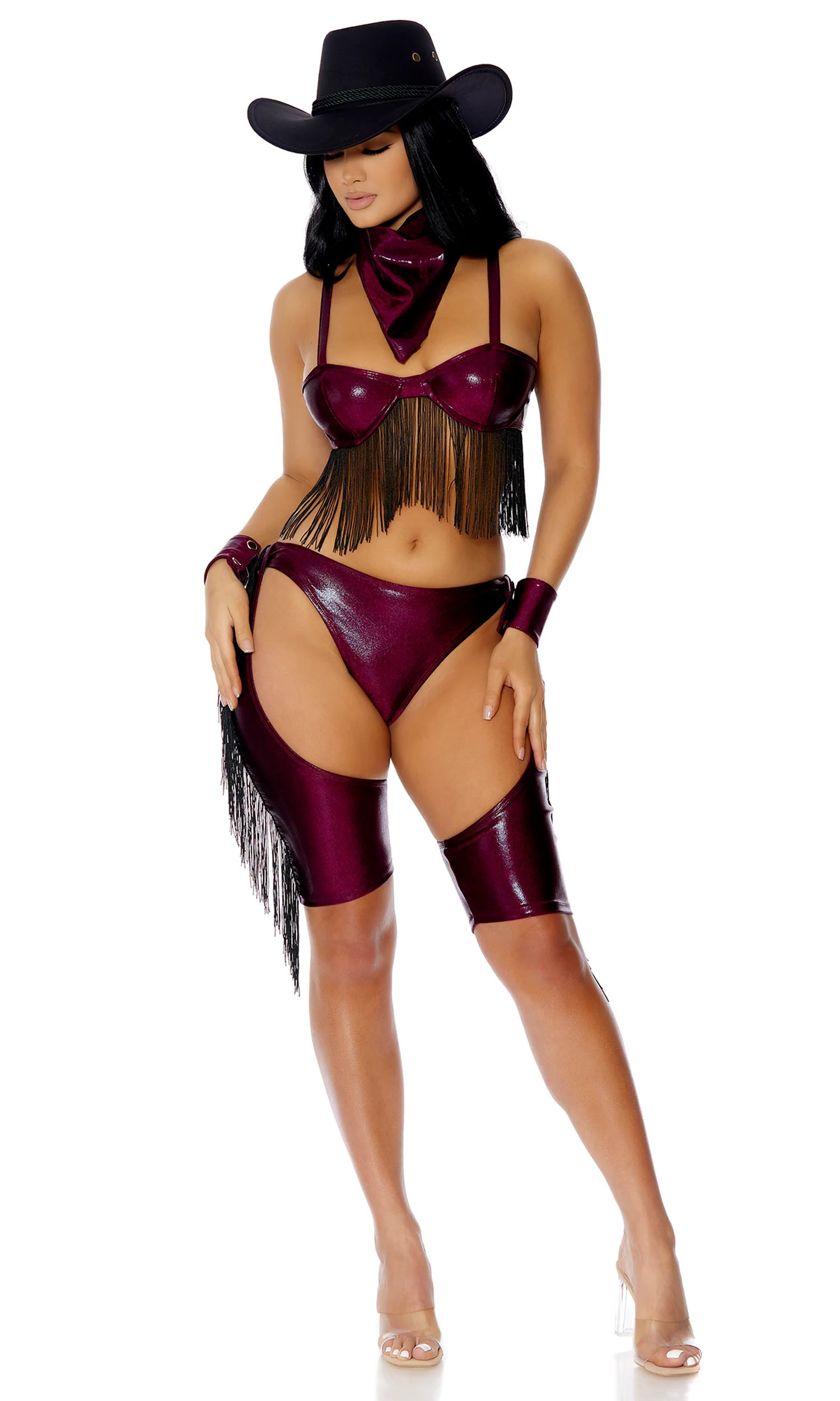 Out West Sexy Cowgirl Costume - Image 4