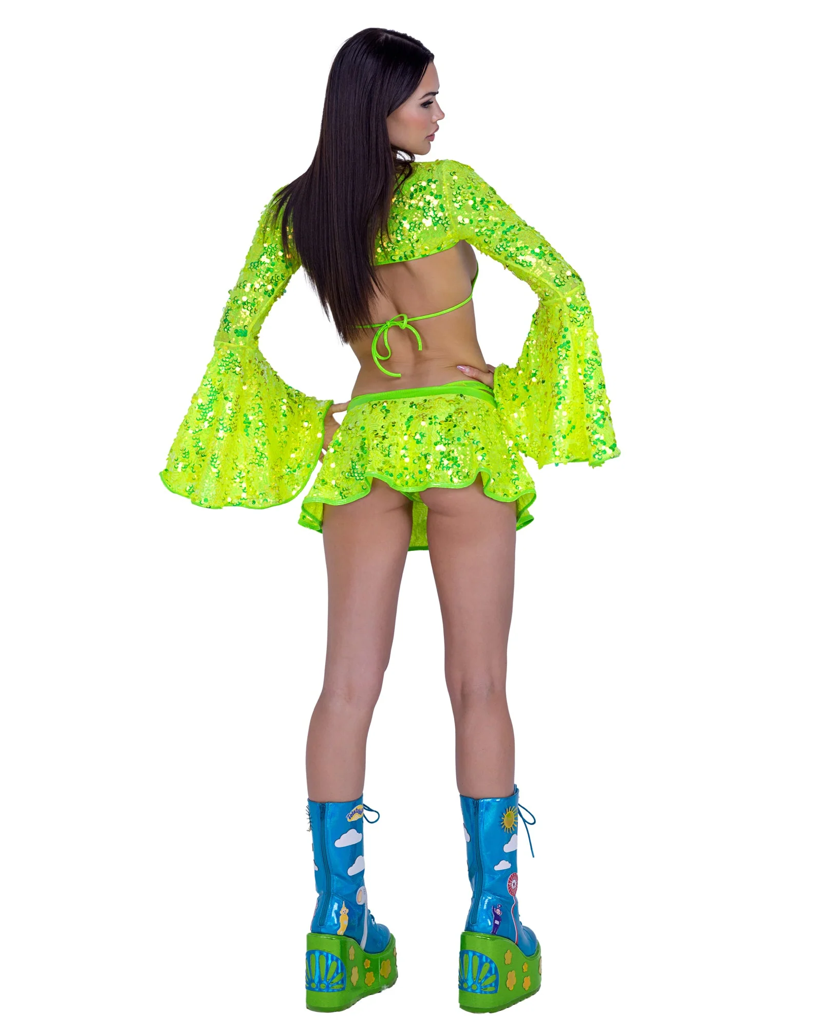 6413 - Sequin Bikini Top - Image 8