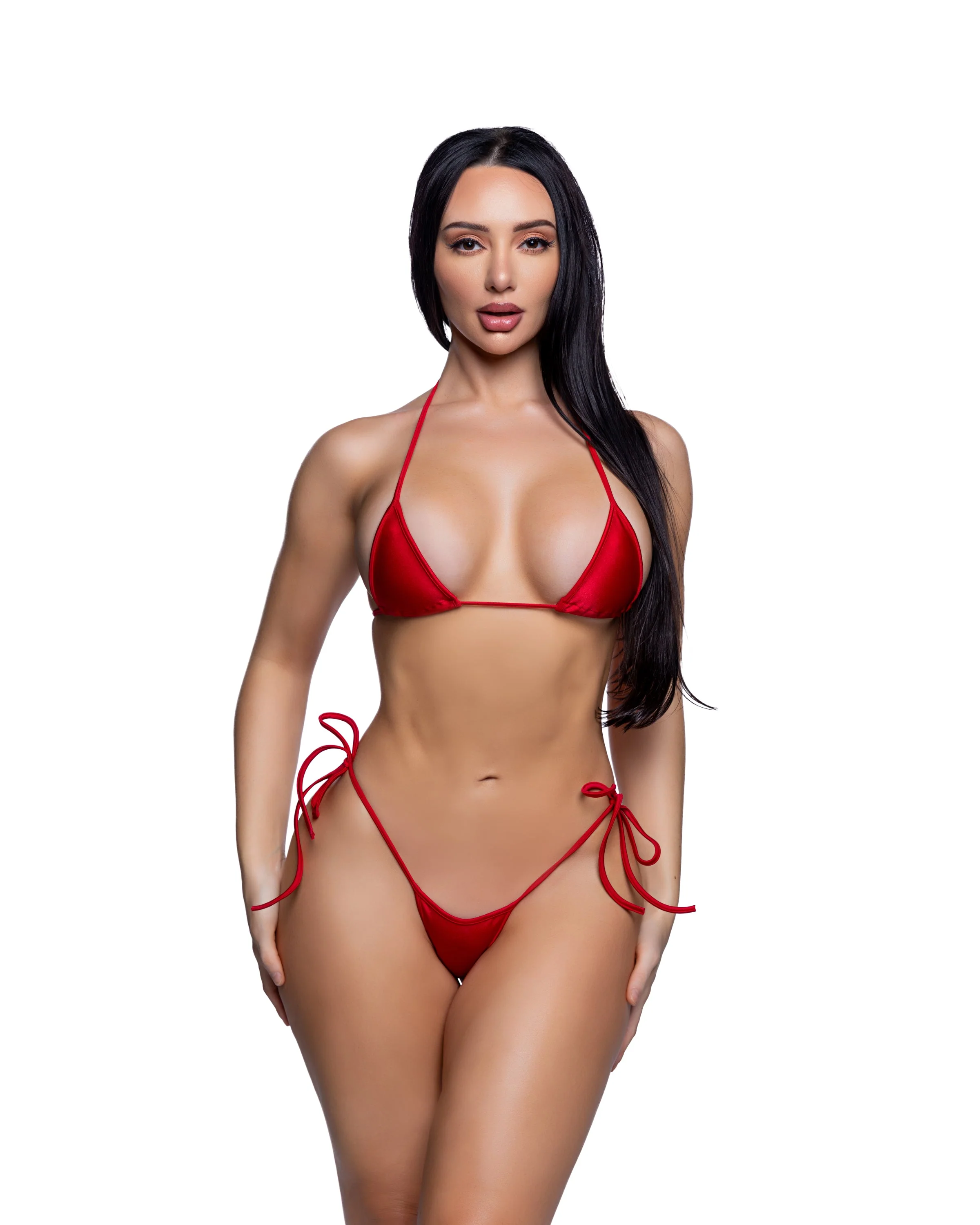 6814 - 2PC Tie-Side Bikini Set - Image 7