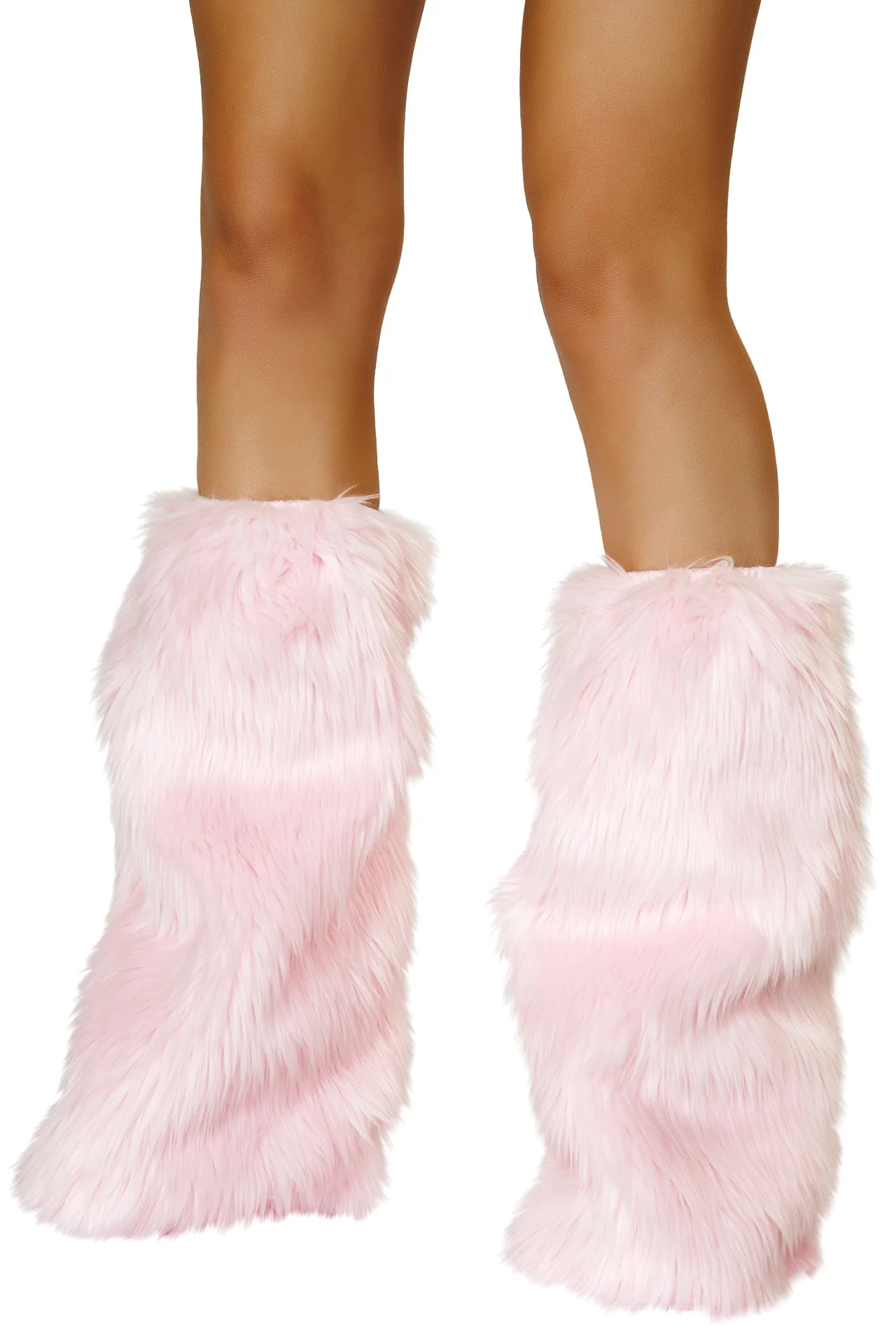 8003 - Basic Faux Fur Leg Warmers - Image 3