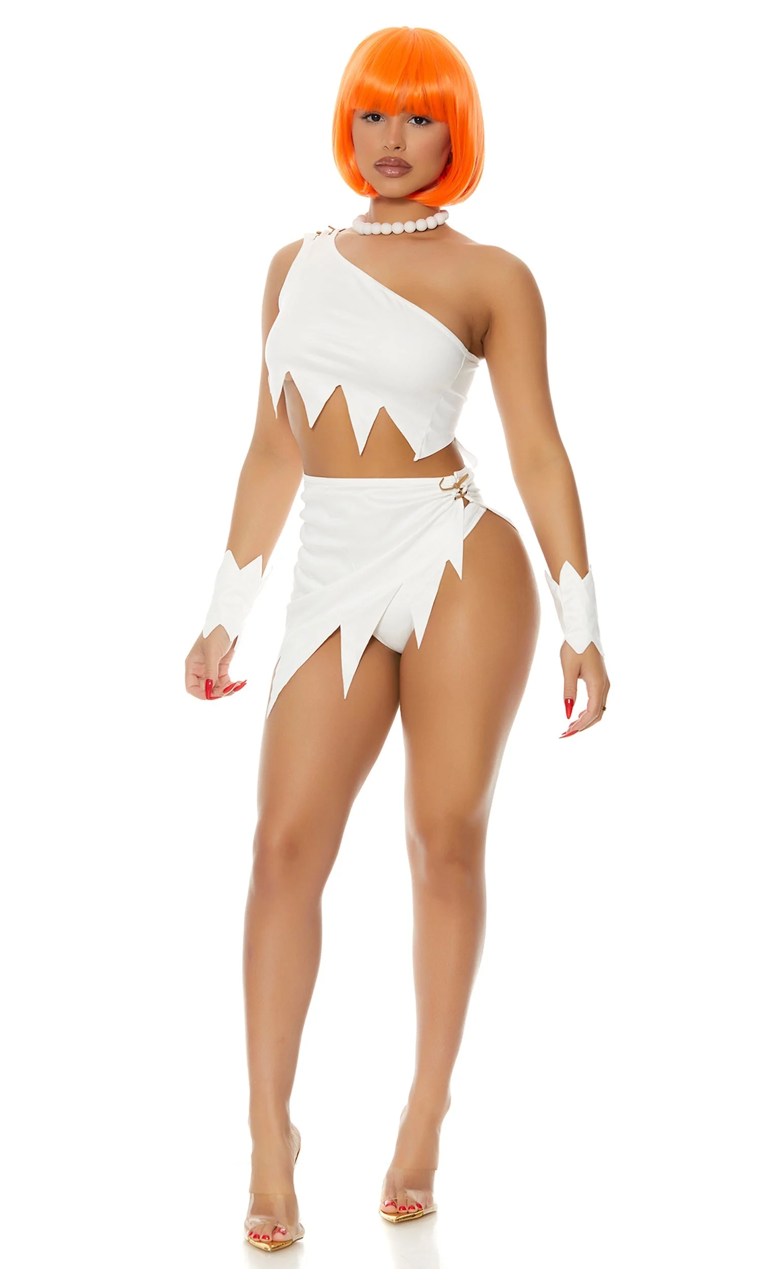 A Bedrock Babe Cartoon Character Costume - Image 6