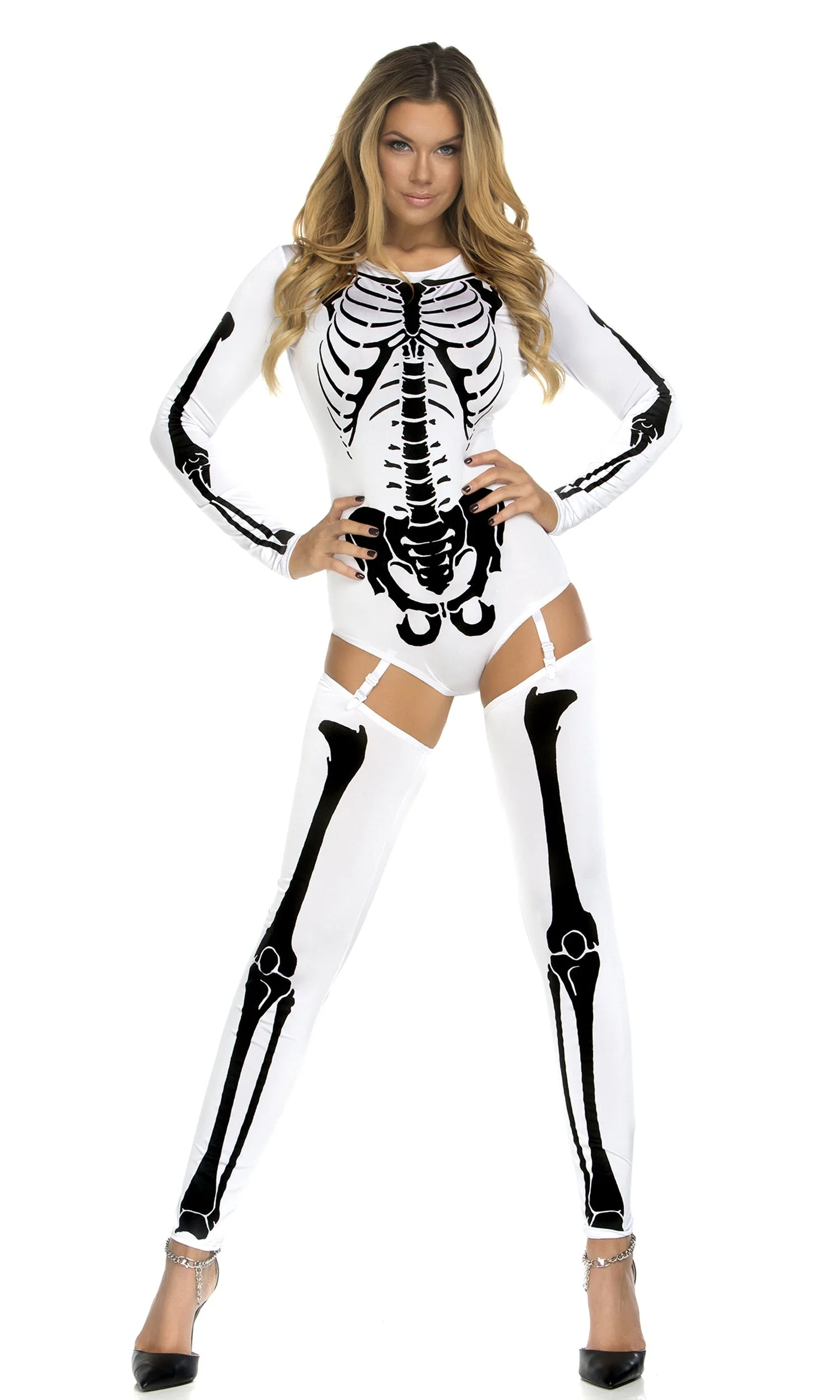 Bone-A-Fide Sexy Skeleton Costume - Image 3