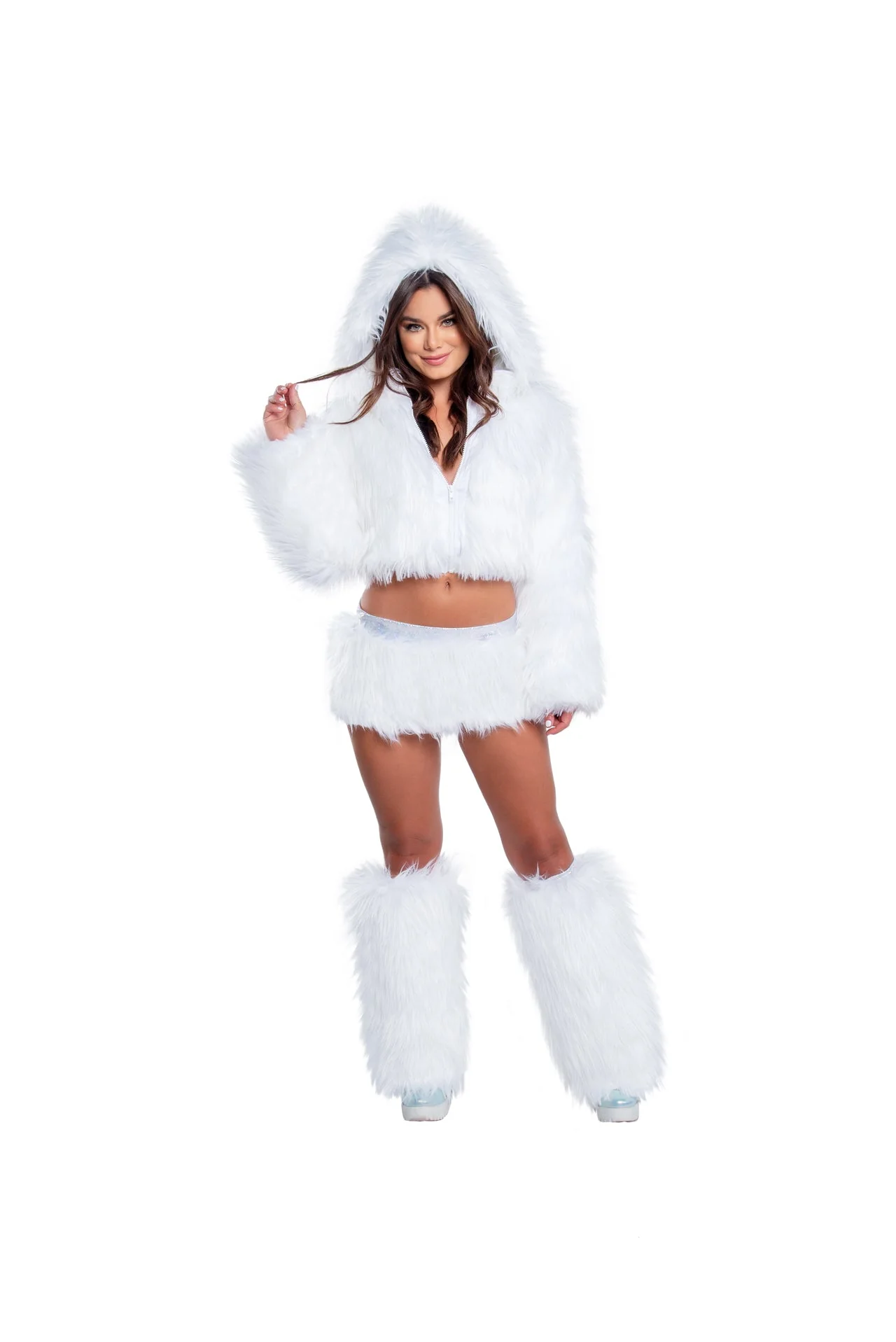 CL524 - Light-Up Hooded Cropped Jacket - Image 9