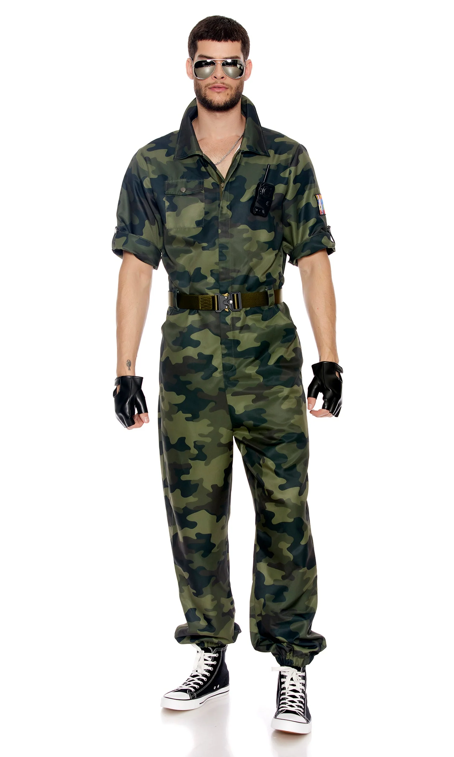 Combat Ready Men's Soldier Costume - Image 3