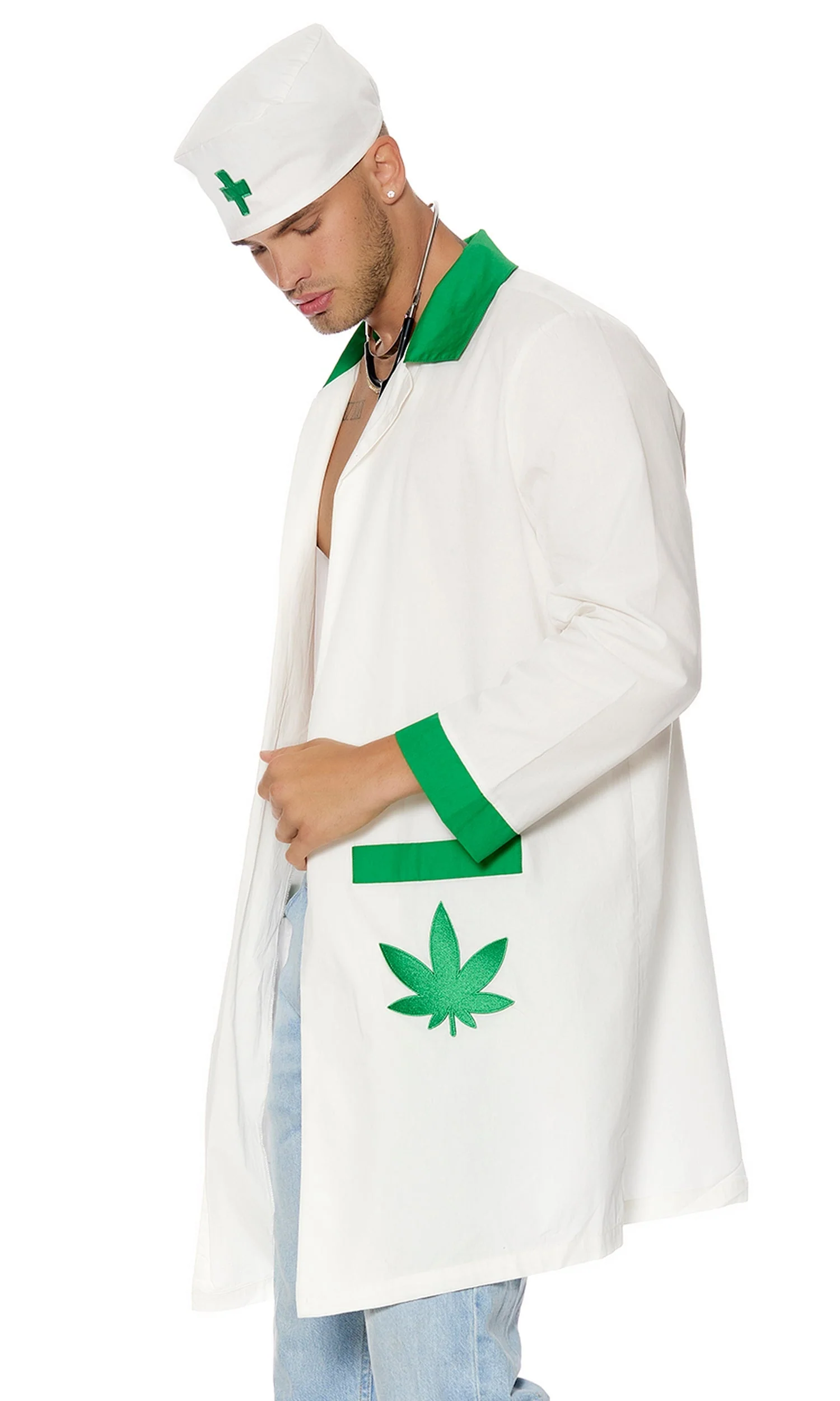 Dr. Bud Stoner Men's Doctor Costume - Image 2