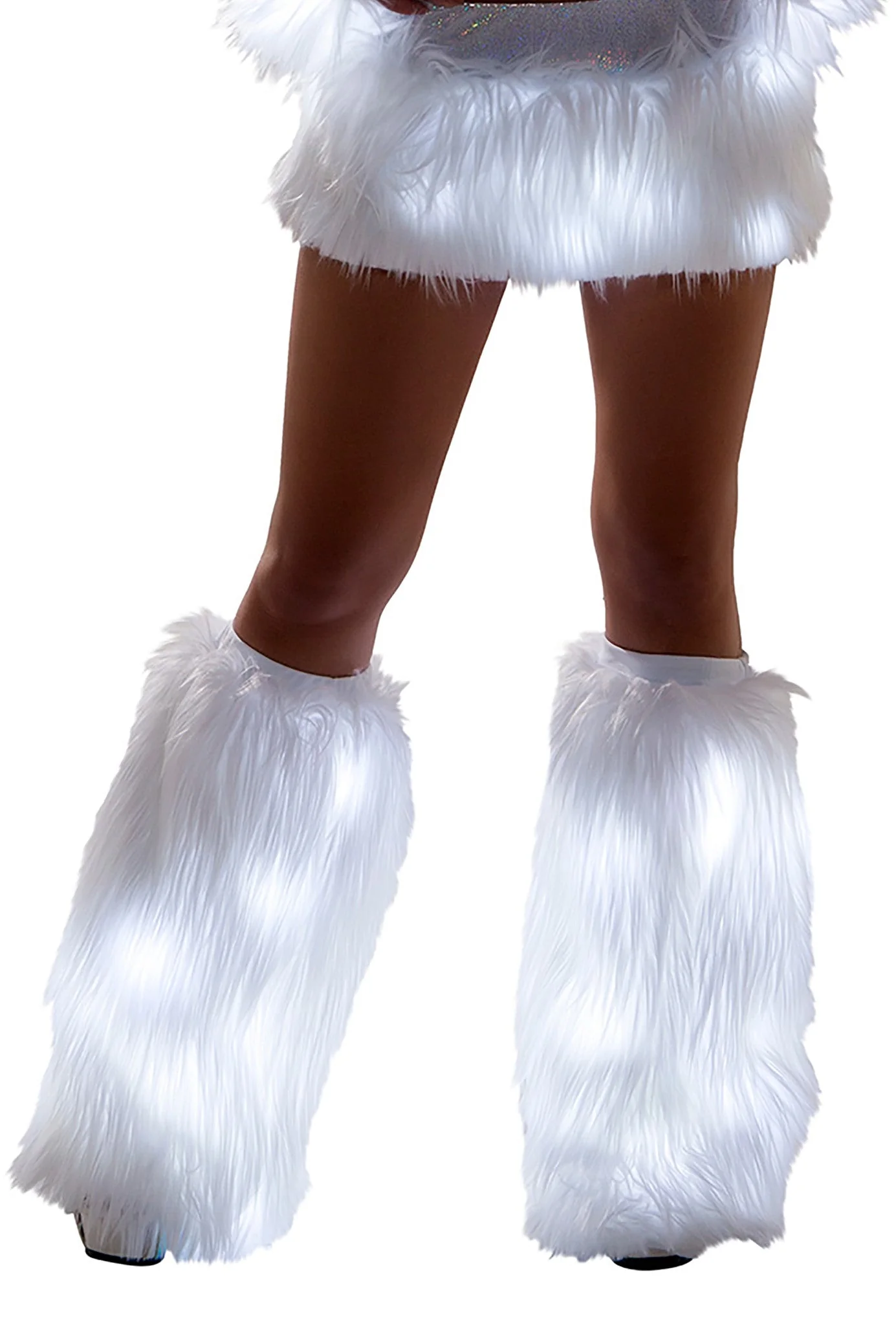 FF429 - Faux Fur Light-Up Legwarmers - Image 3
