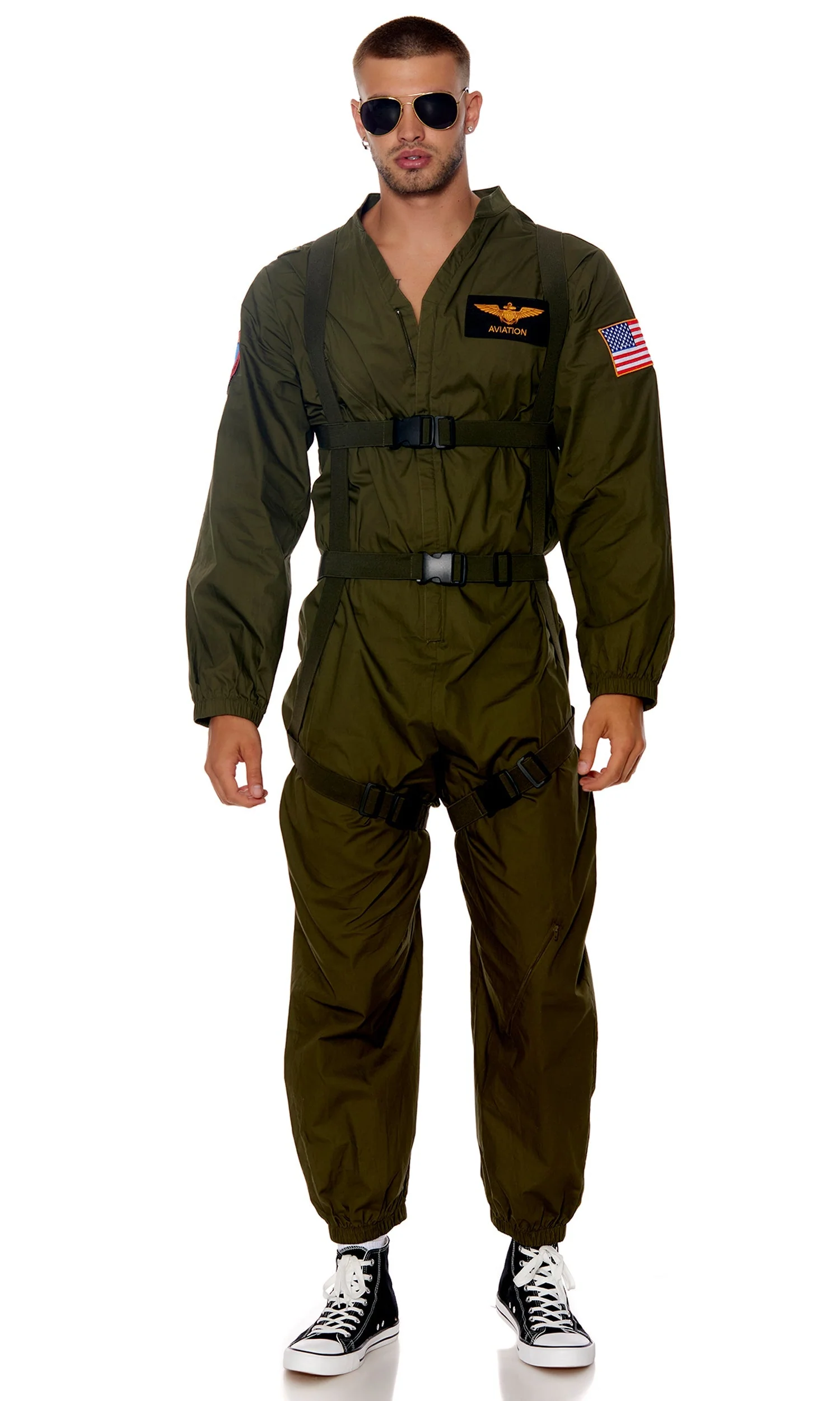 Flight or Fight Men's Movie Character Costume - Image 3