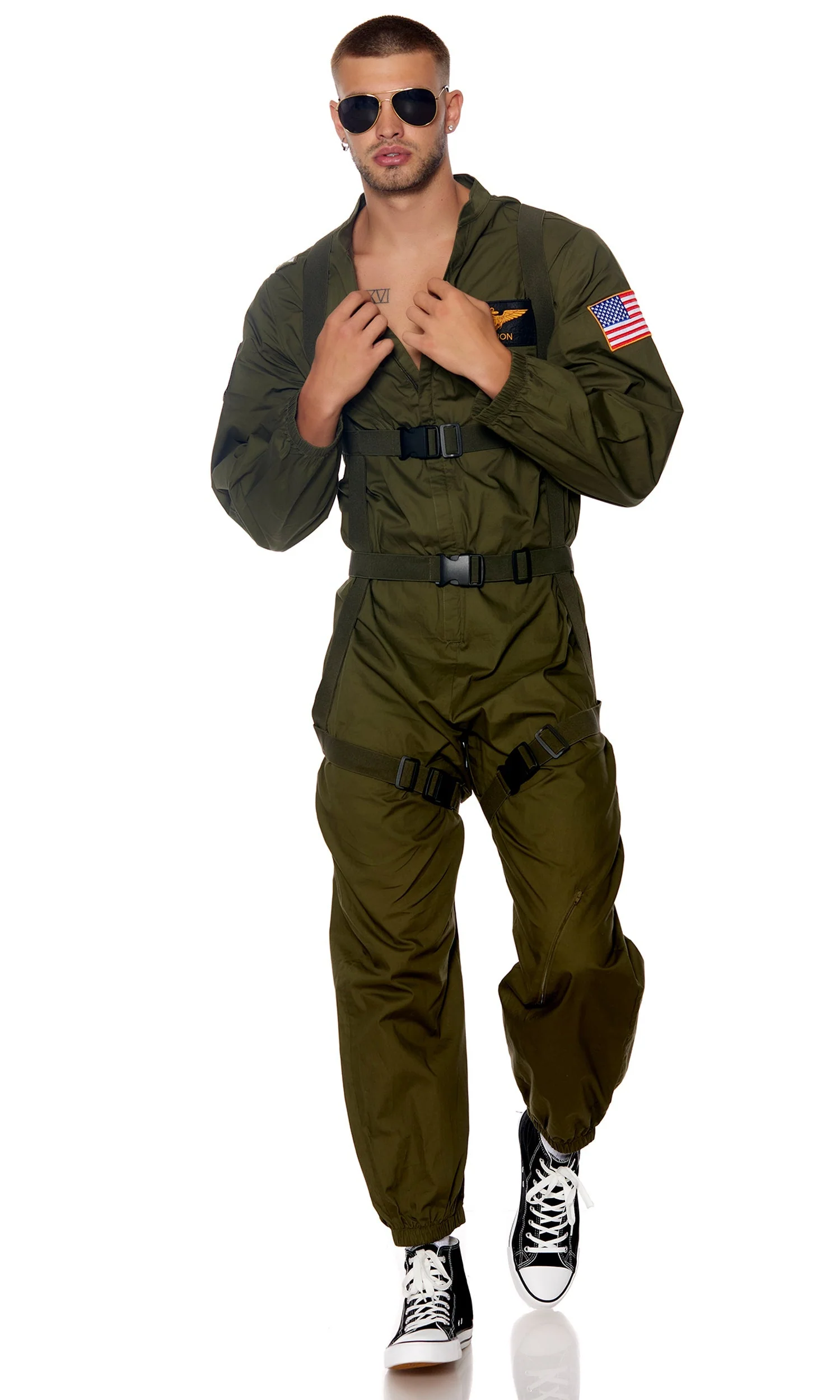 Flight or Fight Men's Movie Character Costume - Image 9
