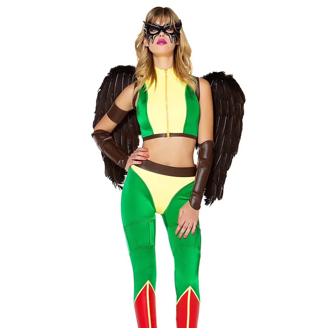 Fly High Sexy Comic Hero Costume - Image 2