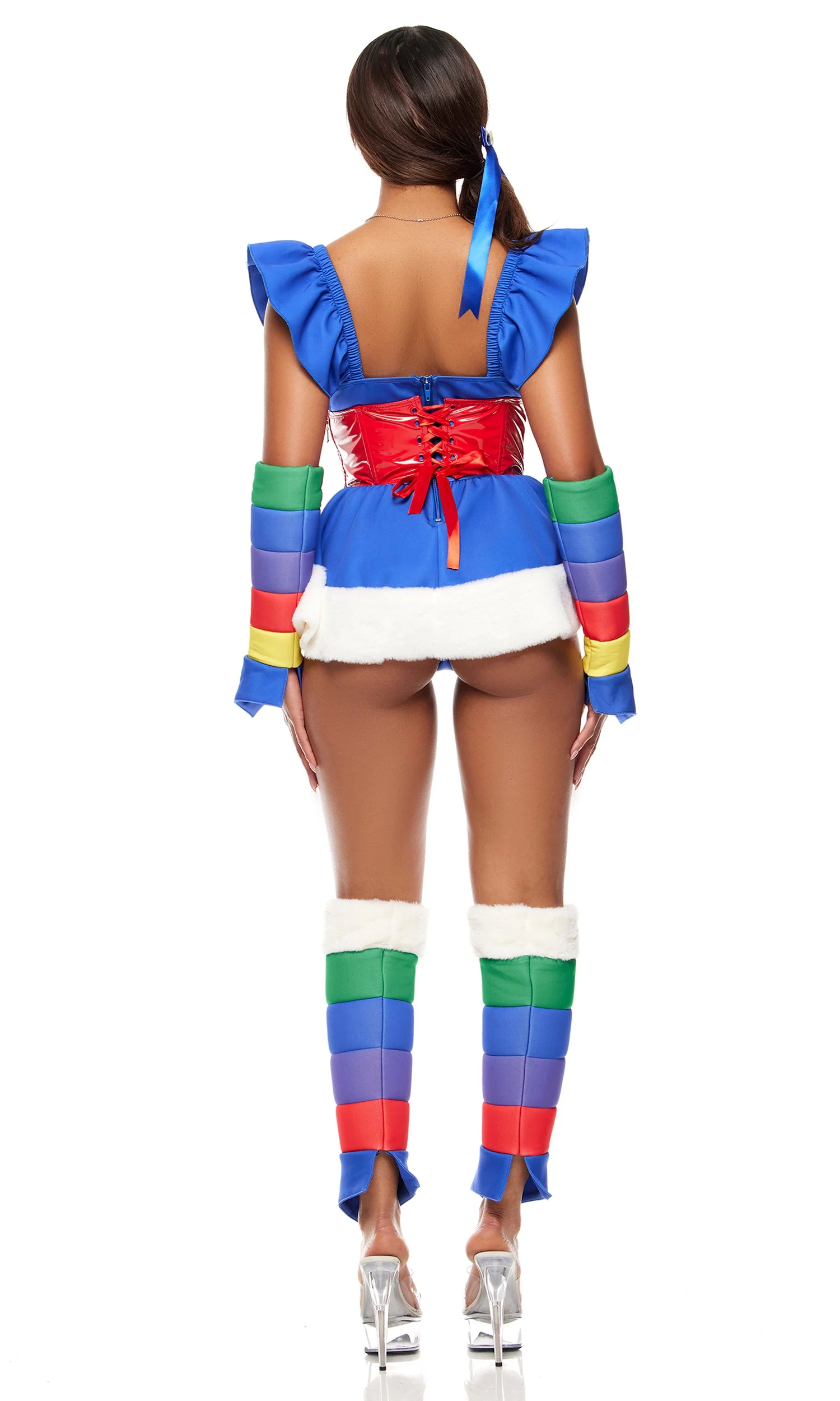 Follow The Rainbow Cartoon Character Costume - Image 2