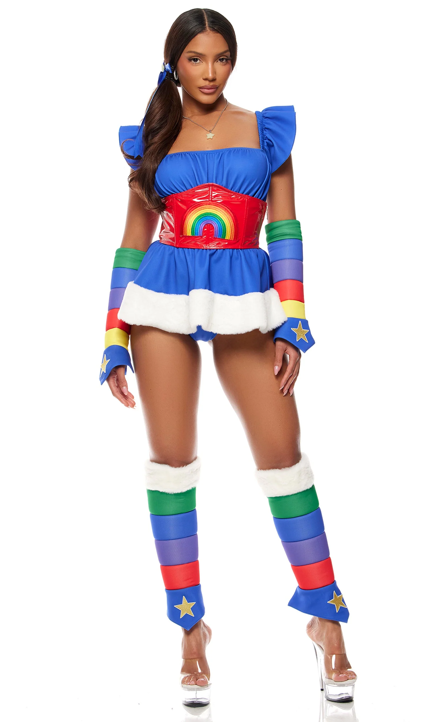 Follow The Rainbow Cartoon Character Costume - Image 5