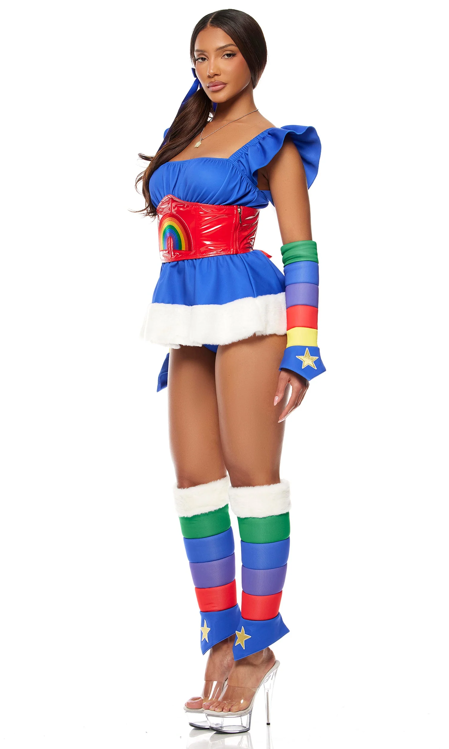 Follow The Rainbow Cartoon Character Costume - Image 6