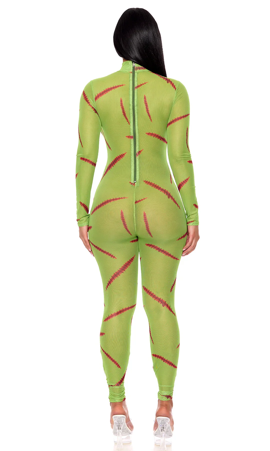 Mesh Monster Jumpsuit Costume - Image 2
