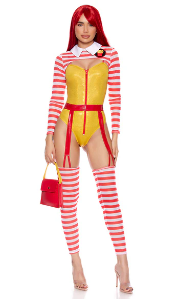 Size Me Up Sexy Fast Food Costume - Image 3