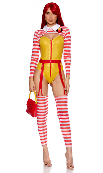 Size Me Up Sexy Fast Food Costume - Image 4