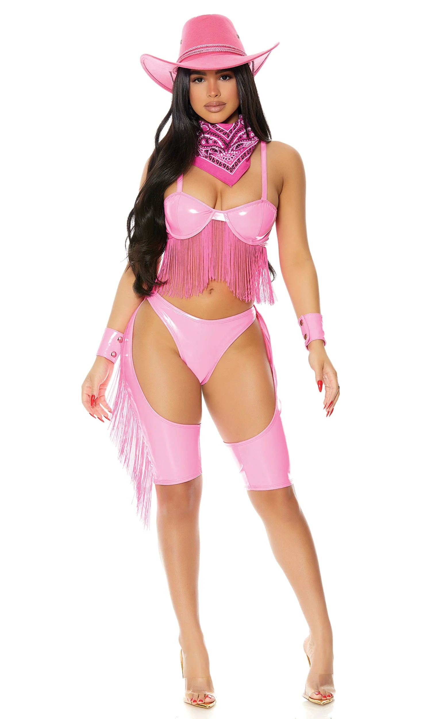 Horsing Around Sexy Cowgirl Costume - Image 3