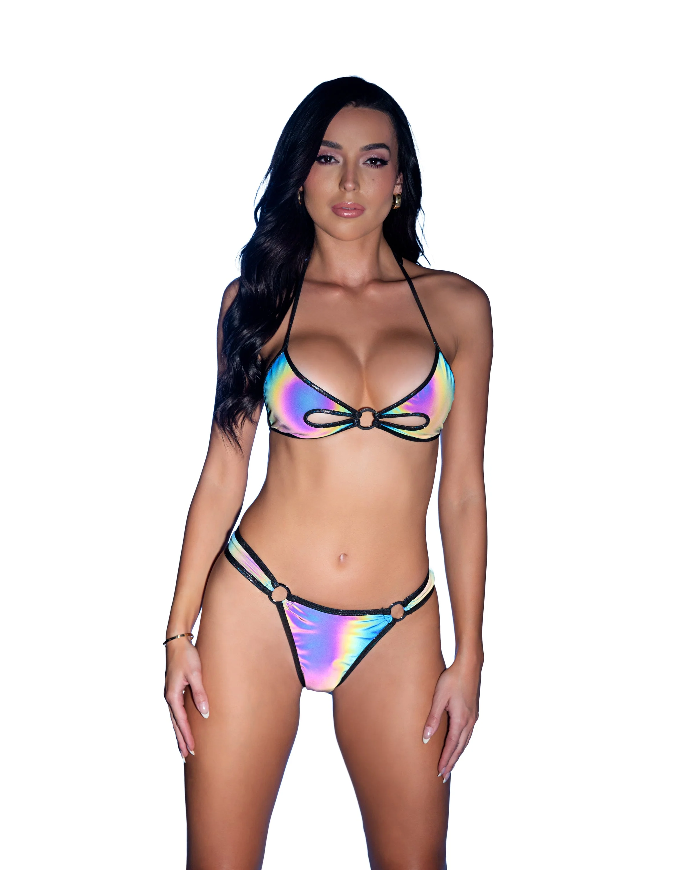 JR290 - Reflective Ring Bikini Set - Image 2
