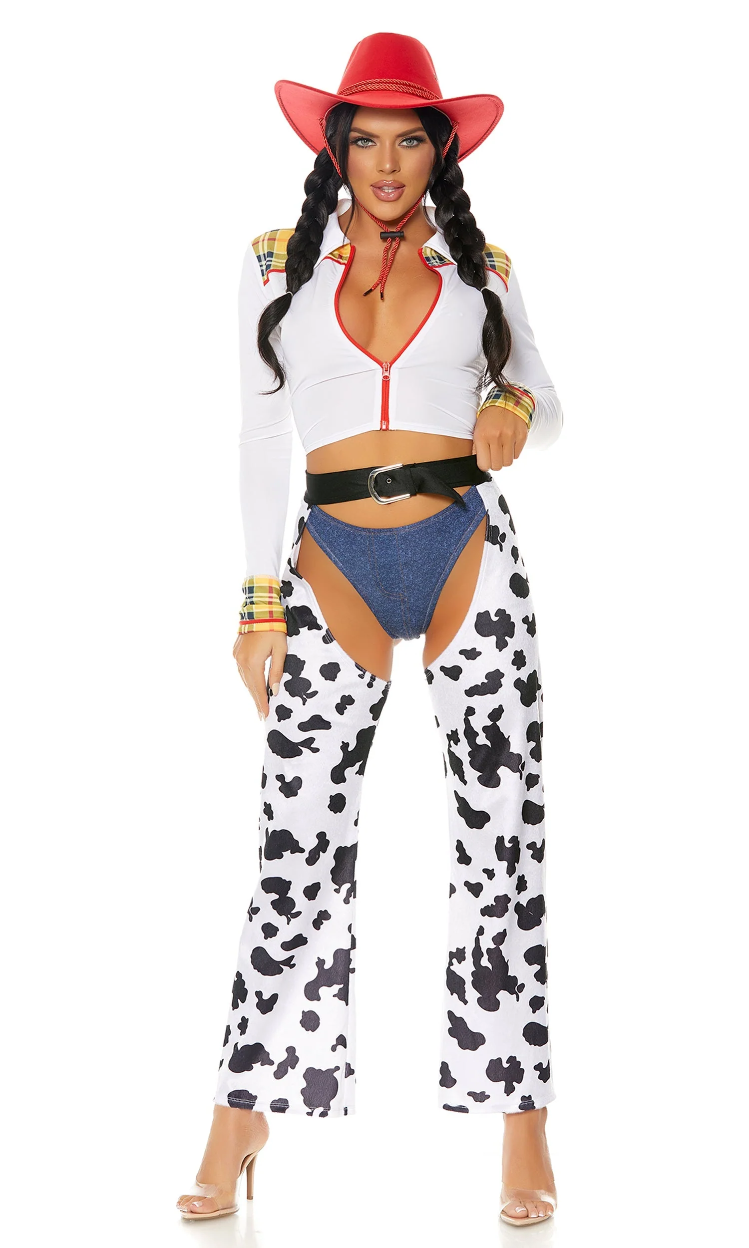 Keep It Light Sexy Cowgirl Costume - Image 3