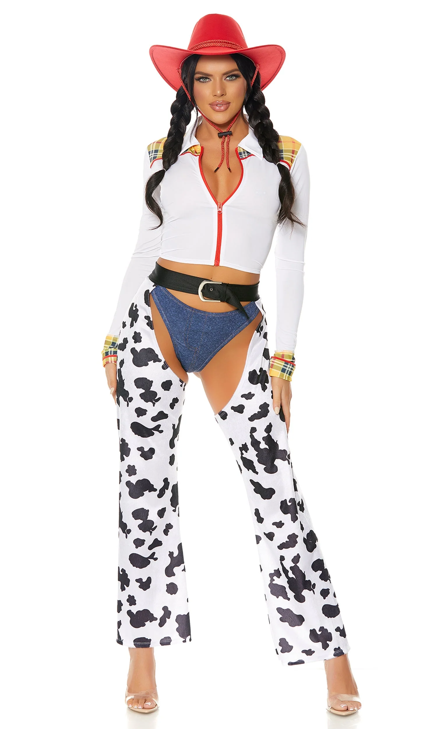 Keep It Light Sexy Cowgirl Costume - Image 4