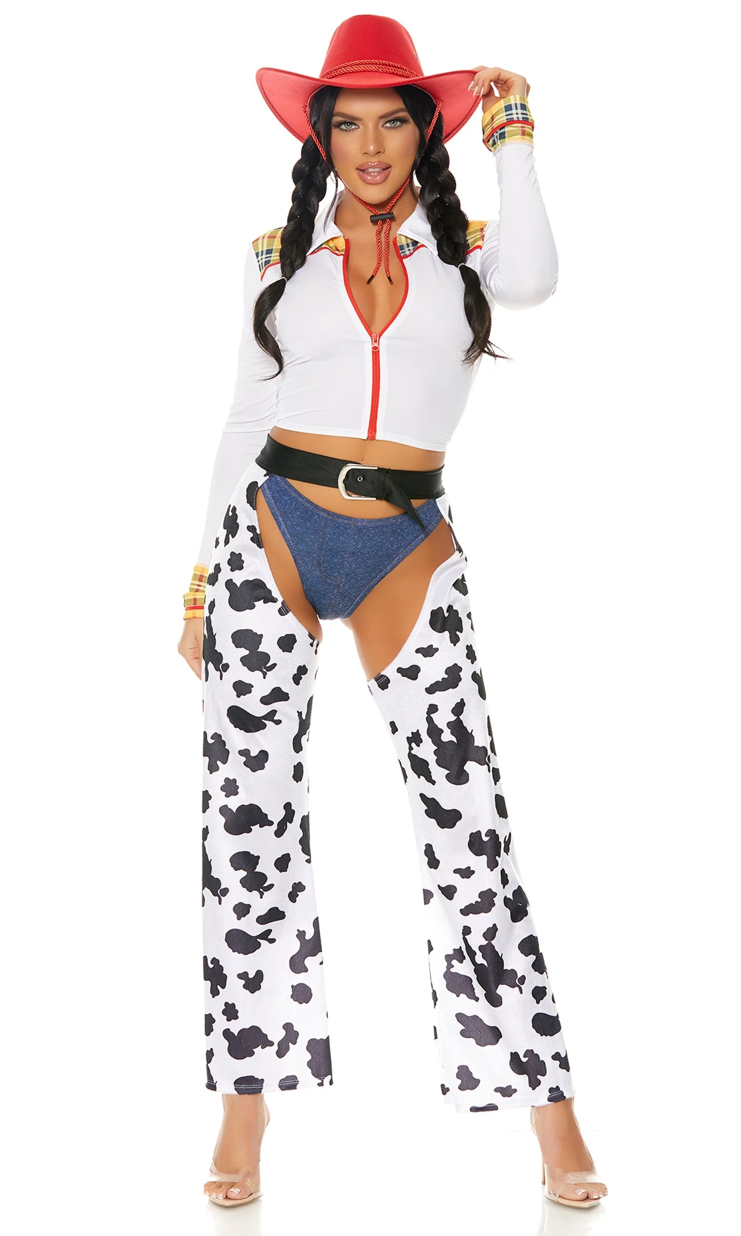 Keep It Light Sexy Cowgirl Costume - Image 6