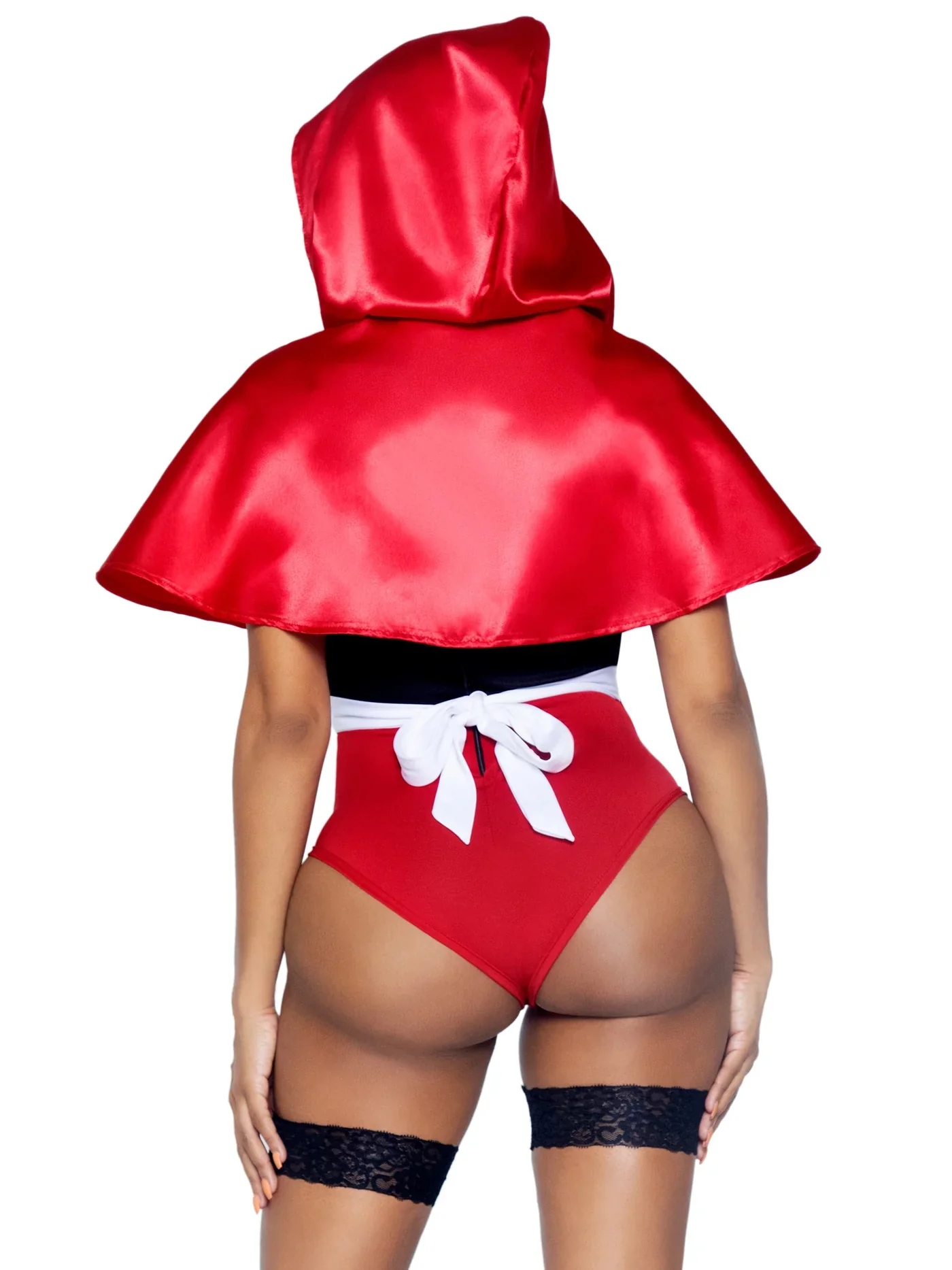 Naughty Miss Red Riding Hood Costume - Image 2