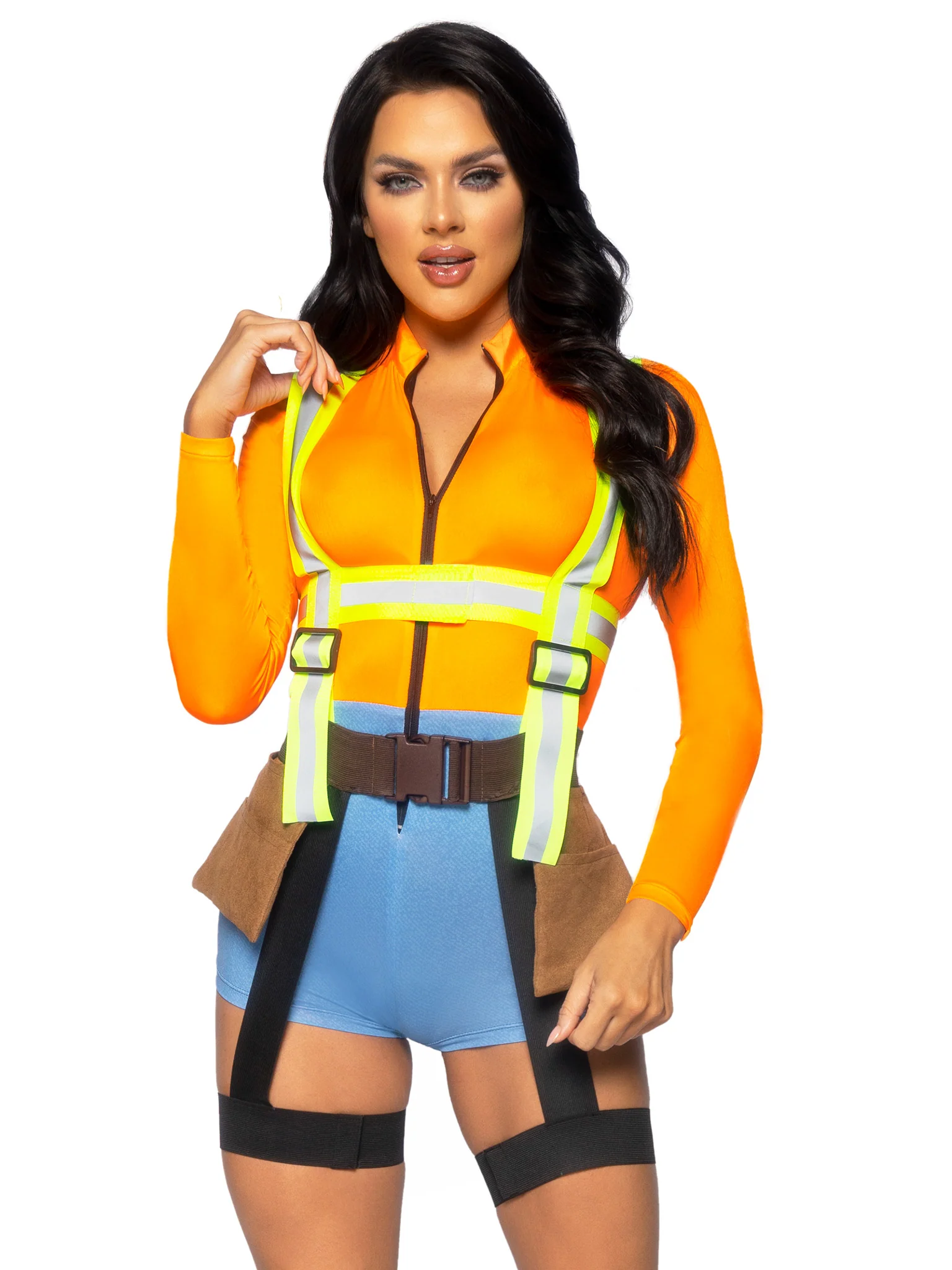 Nailed It Construction Worker Costume - Image 5