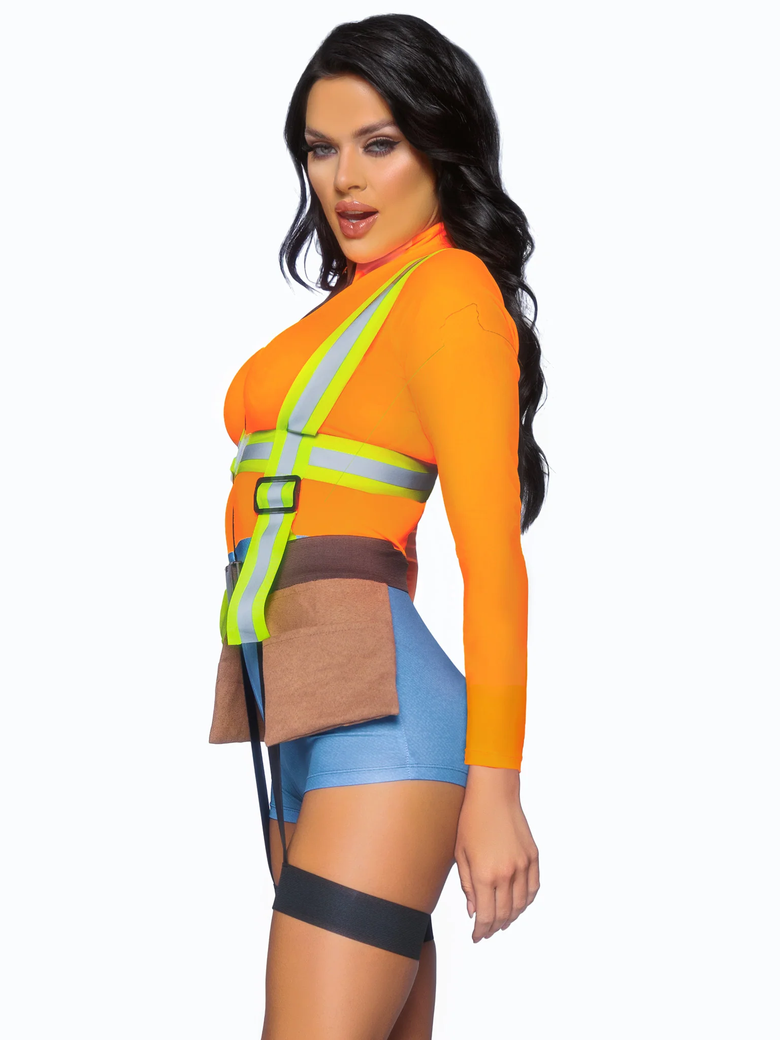 Nailed It Construction Worker Costume - Image 7