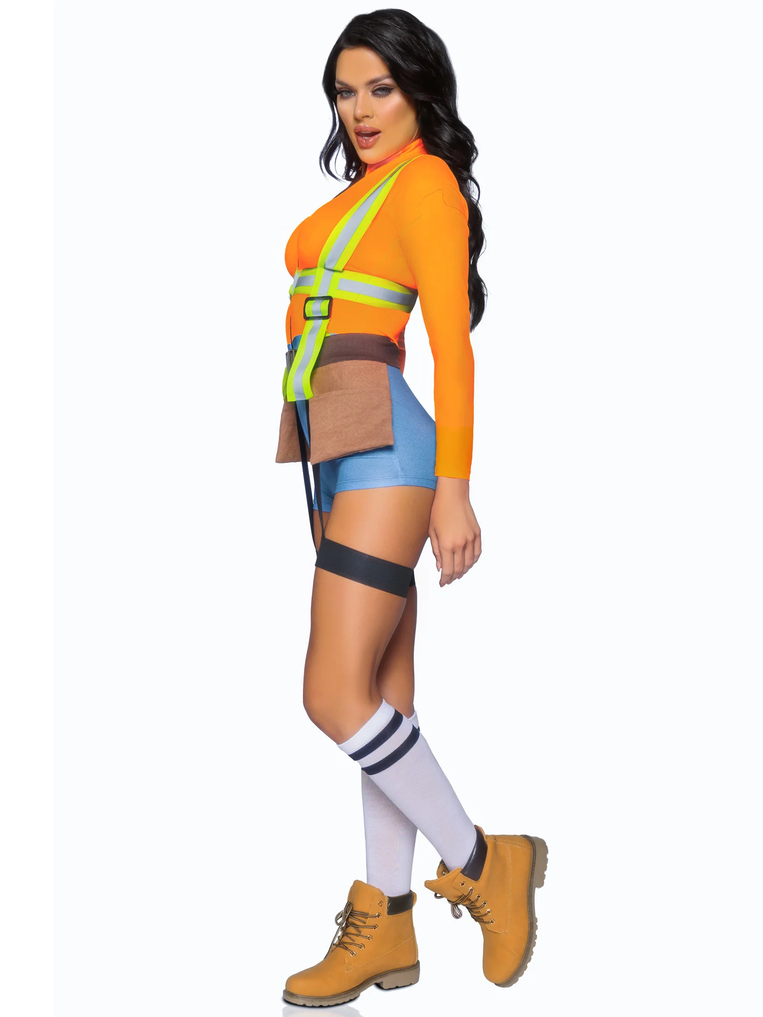 Nailed It Construction Worker Costume - Image 8