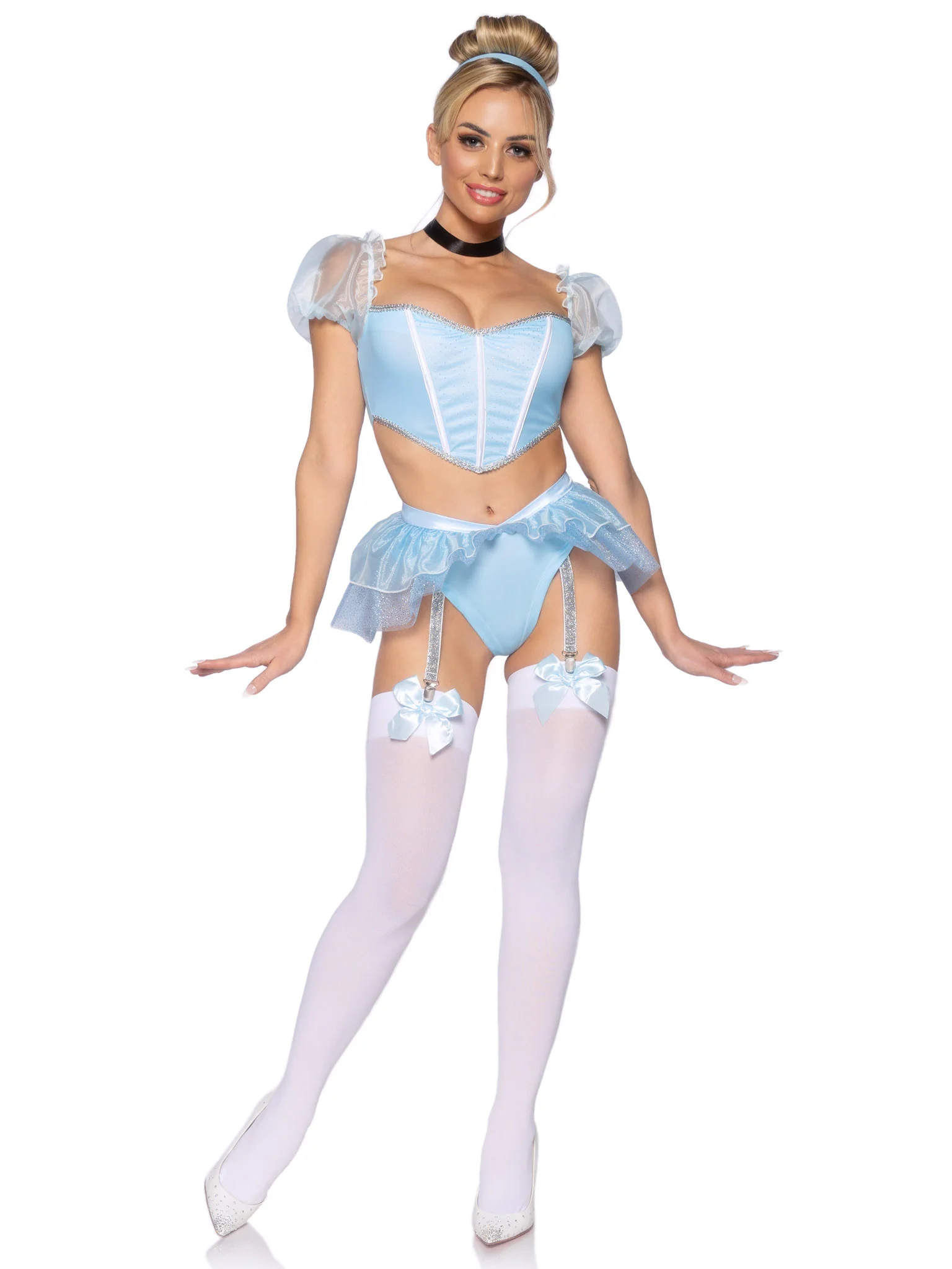 Glass Slipper Cinderella Costume - Image 2