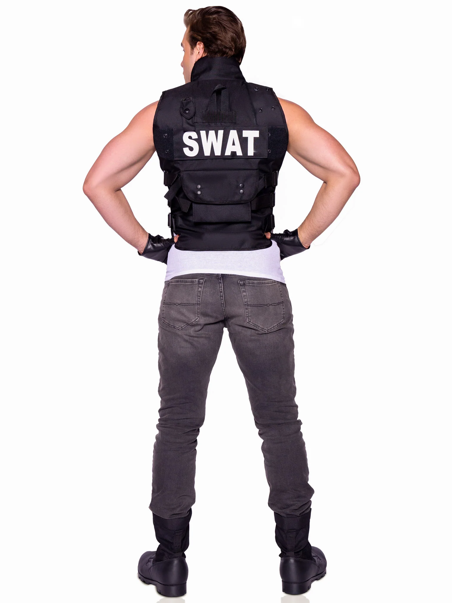 Men's SWAT Commander Costume - Image 4
