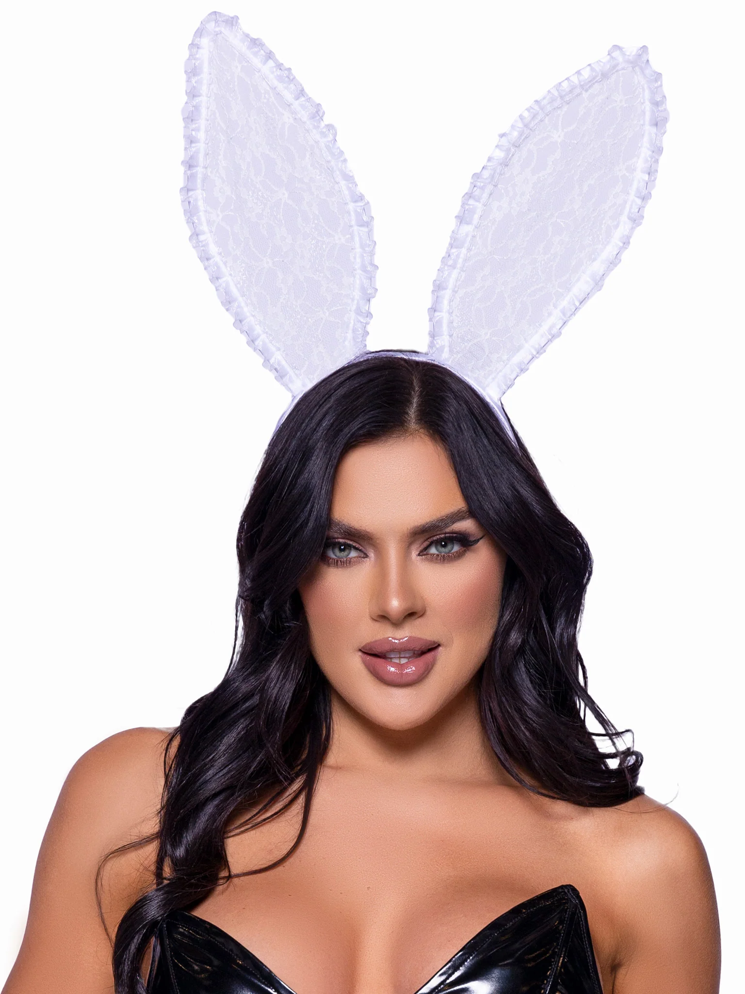 Leg Avenue A2912 Bendable Lace Bunny Ears - Image 3