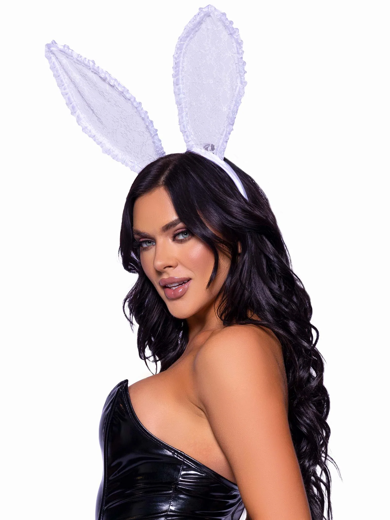 Leg Avenue A2912 Bendable Lace Bunny Ears - Image 5