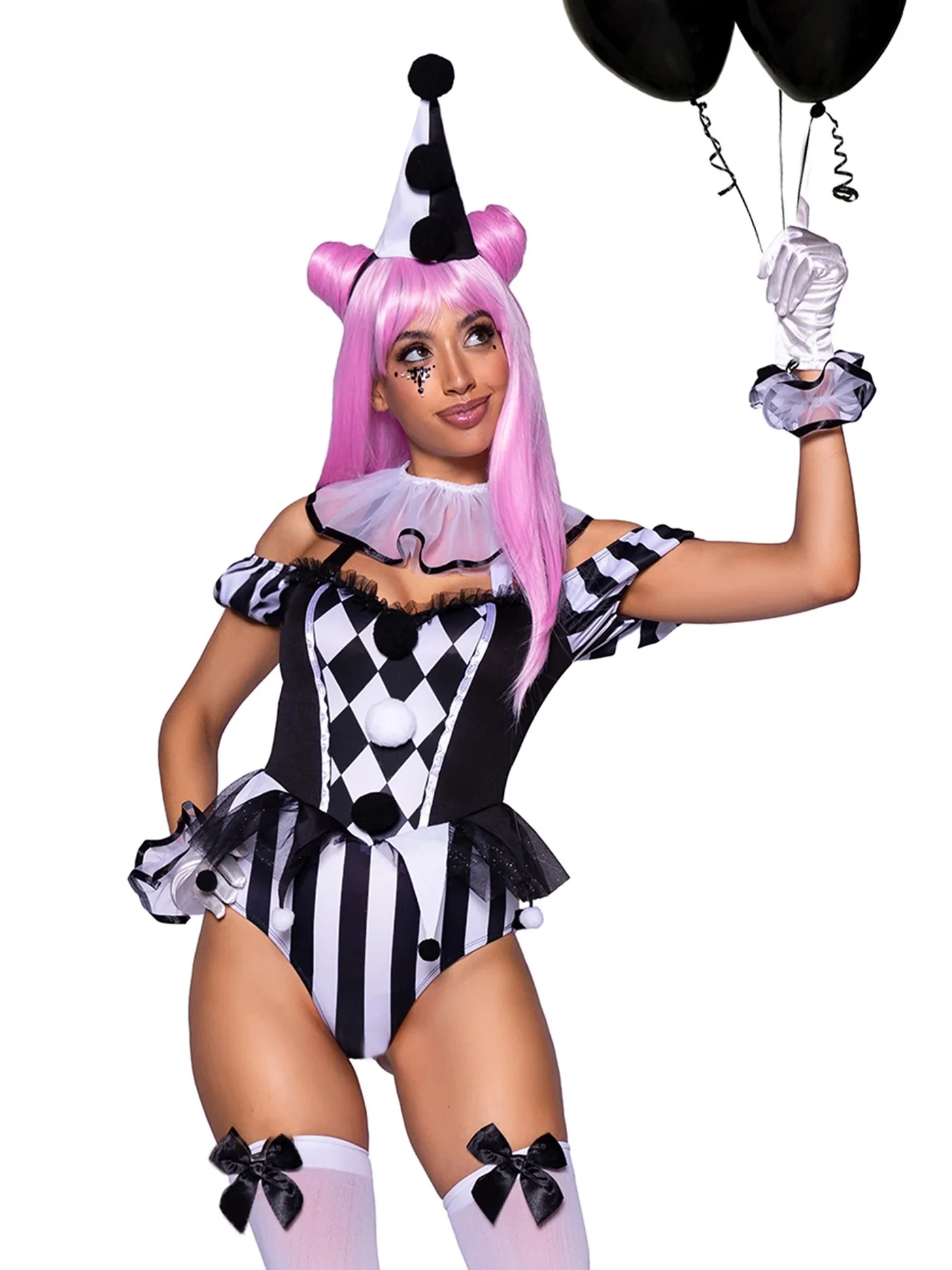Captivating Circus Clown Costume - Image 4