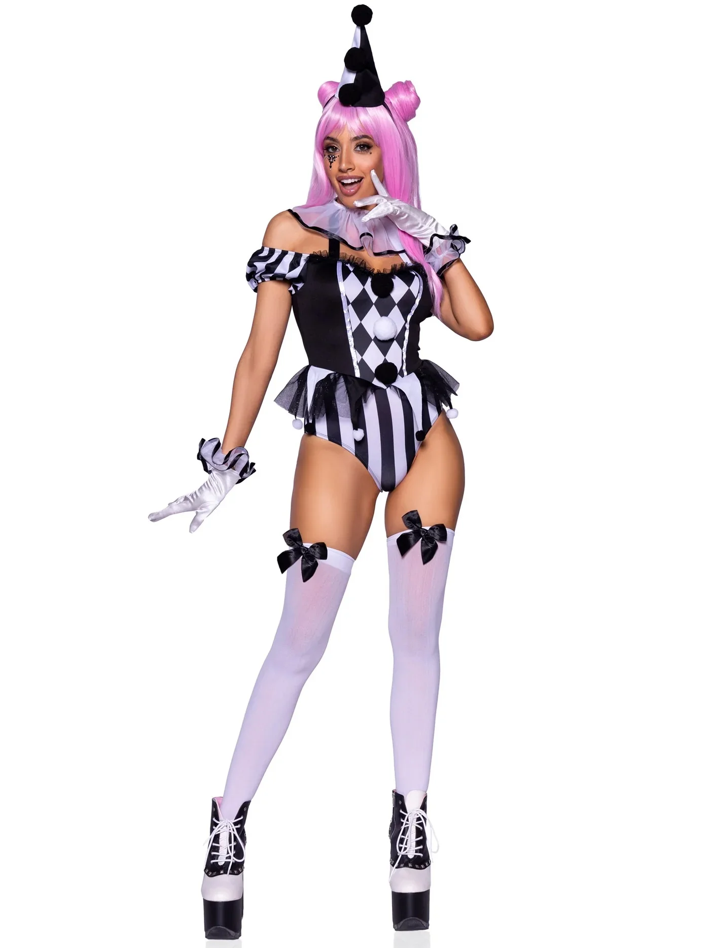 Captivating Circus Clown Costume - Image 5