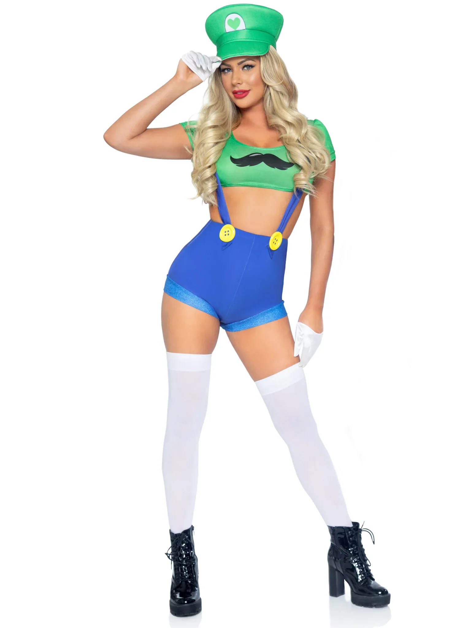 Gamer Sidekick Sexy Costume With Hat - Image 2