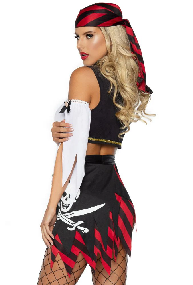 Wicked Wench Pirate Costume - Image 2