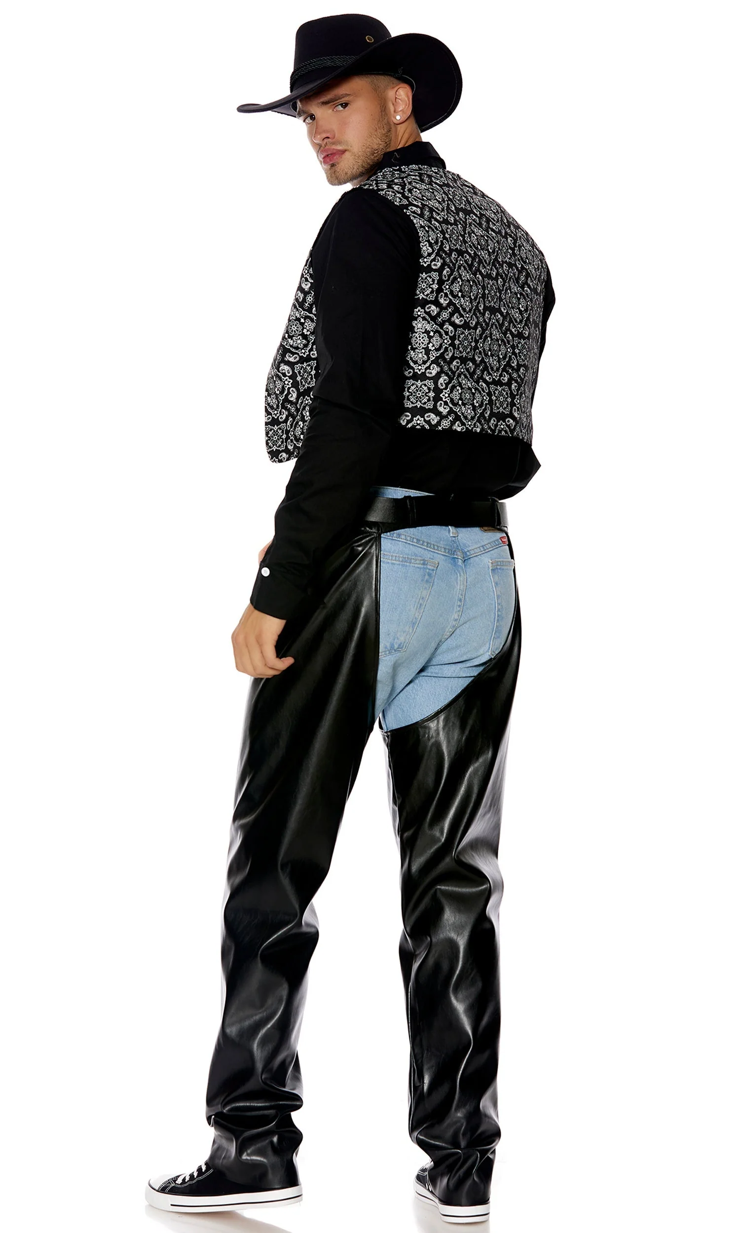 Lets Ride Men's Cowboy Costume - Image 2