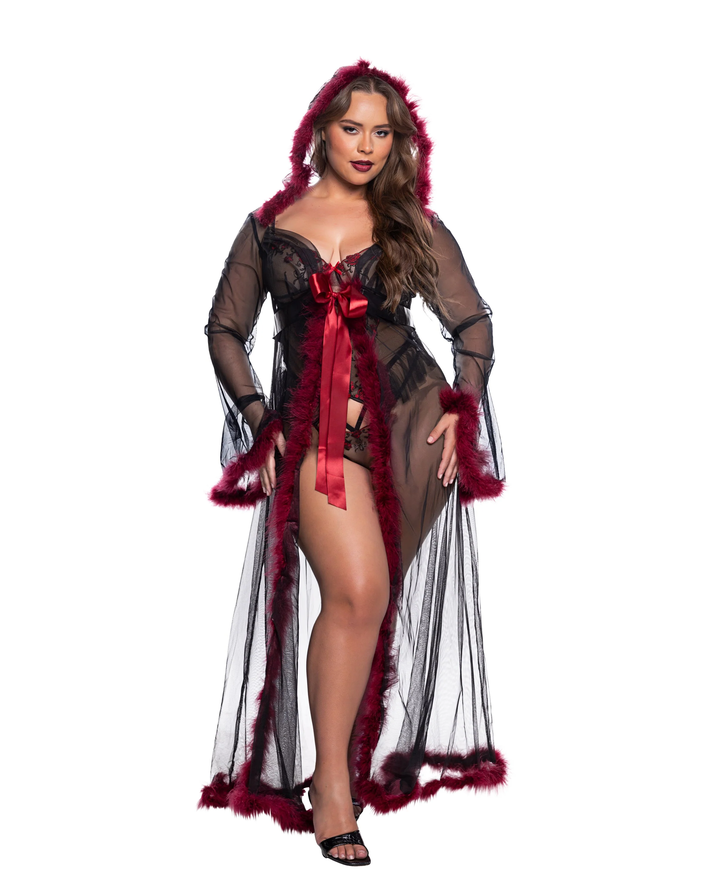 LI888 - Fantasy Luxe Glam Robe - Image 2