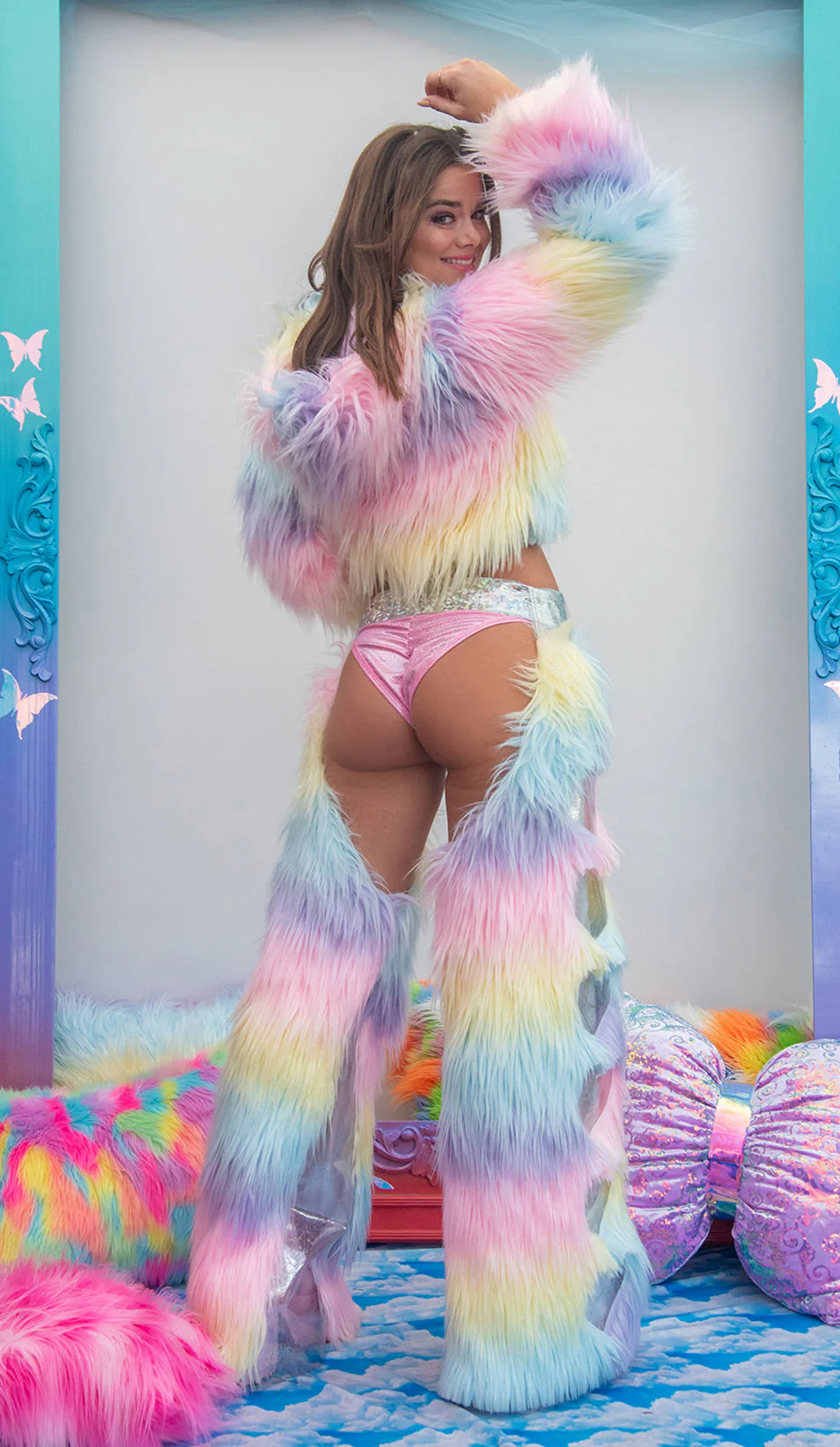 FE284 - Light-Up Cropped Hoodie - Image 3