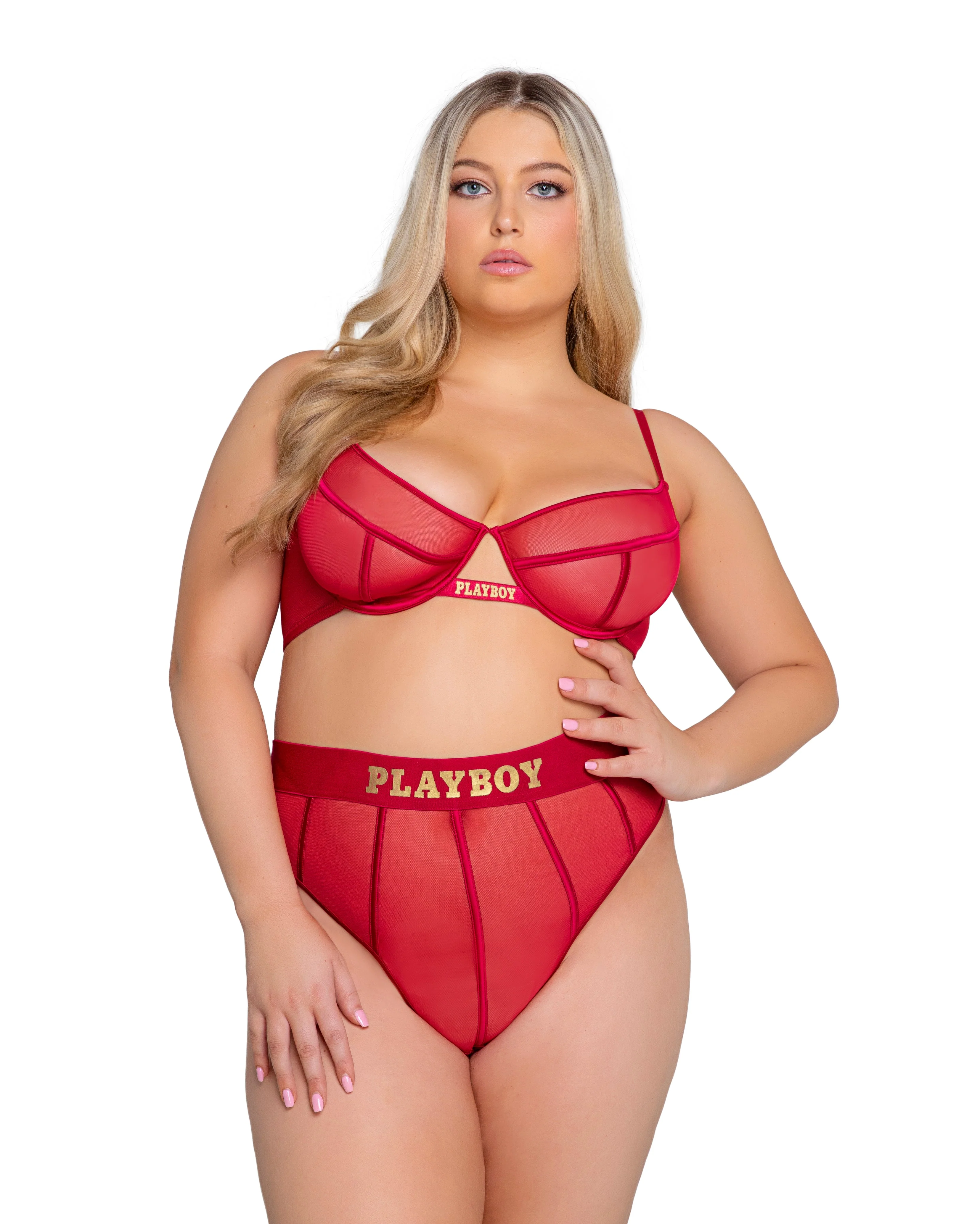 PBLI119 - Playboy Cage 2-Piece Set - Image 3