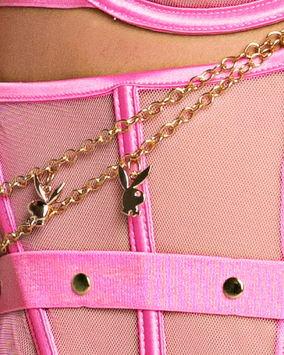 PBLI123 - Playboy Charm Waspie 3-Piece Set - Image 3