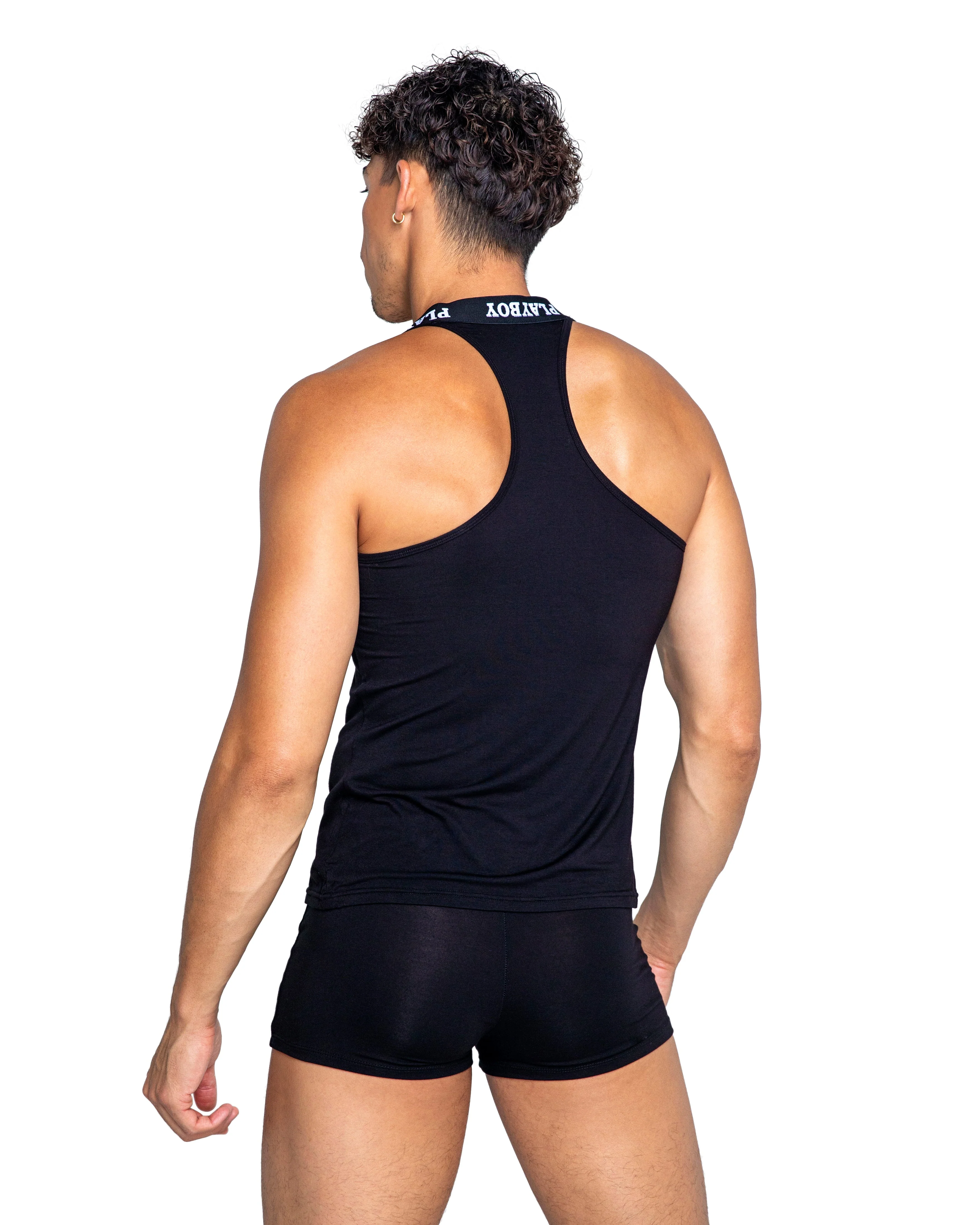 PBLI142 - Playboy Mens Tuxedo Modal Boxer Briefs - Image 4