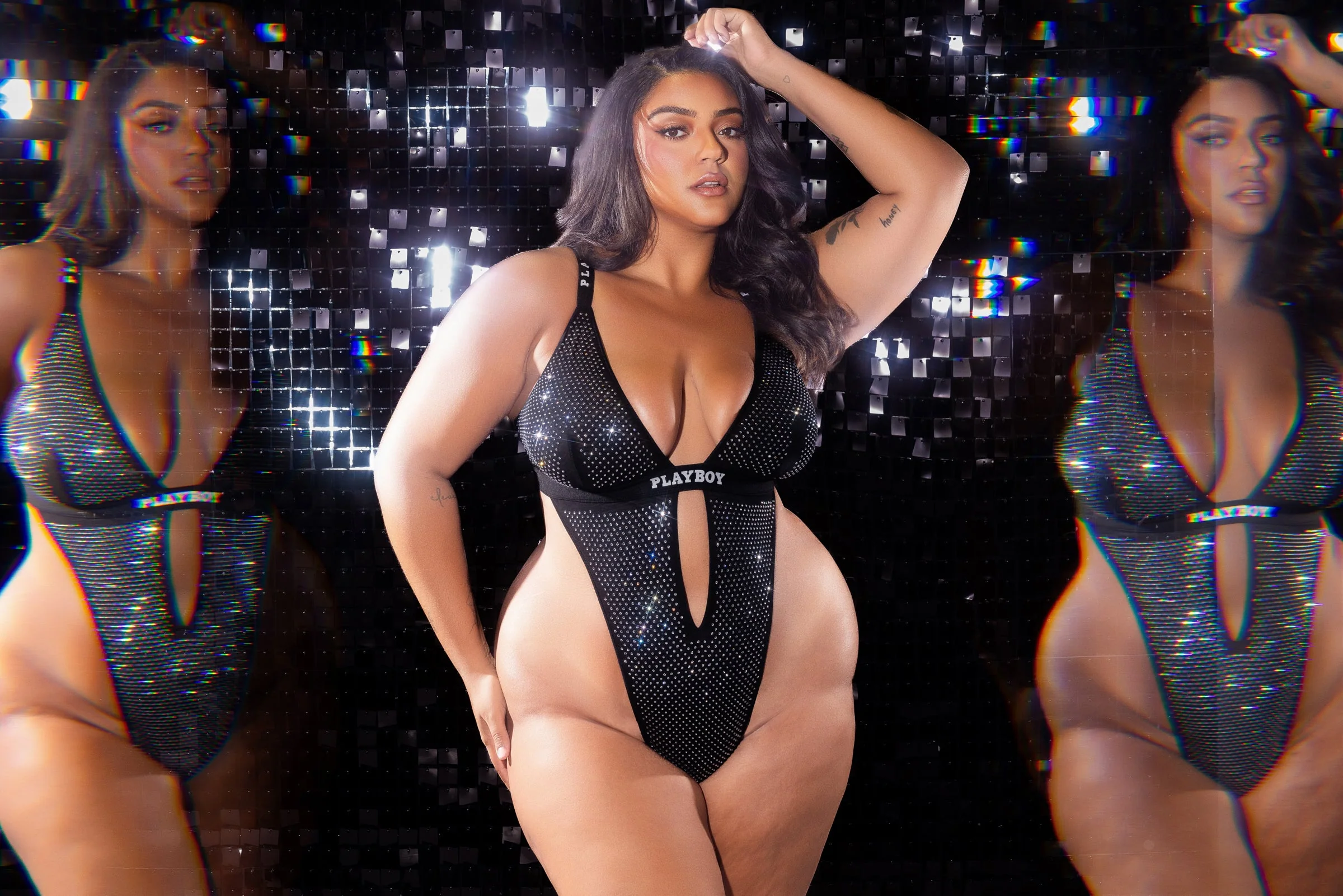 PBLI158 - Playboy Disco Fever Teddy - Image 6