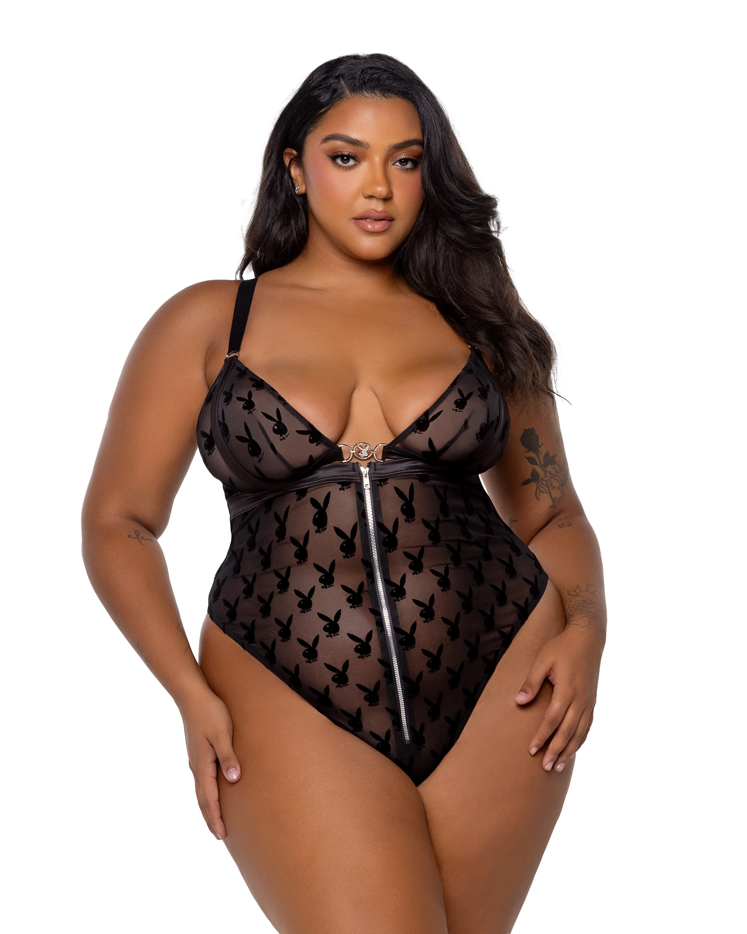 PBLI163 - Playboy Bunny Charm Teddy - Image 3