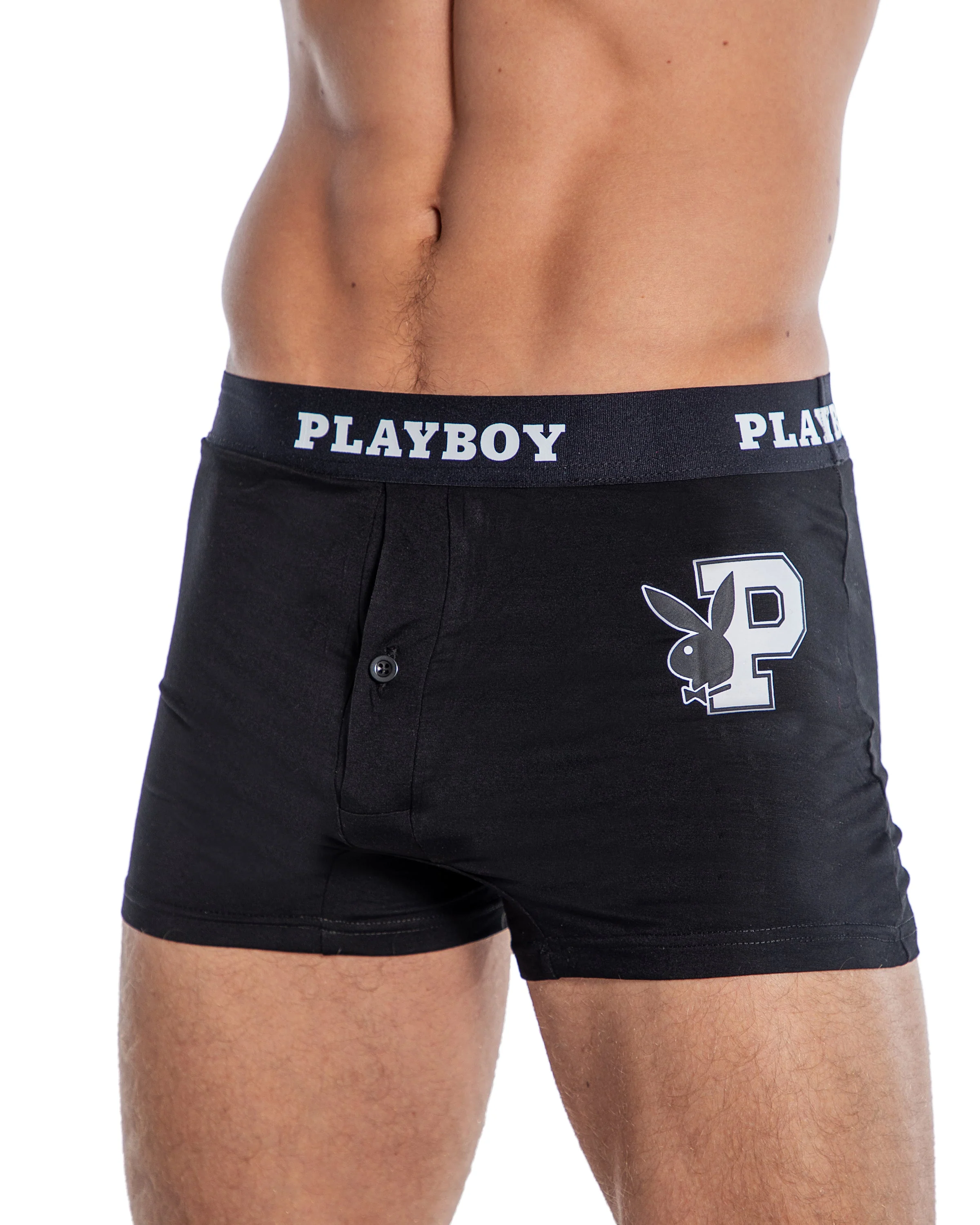 PBLI170 - Playboy Mens Varsity Modal Boxer Briefs - Image 3