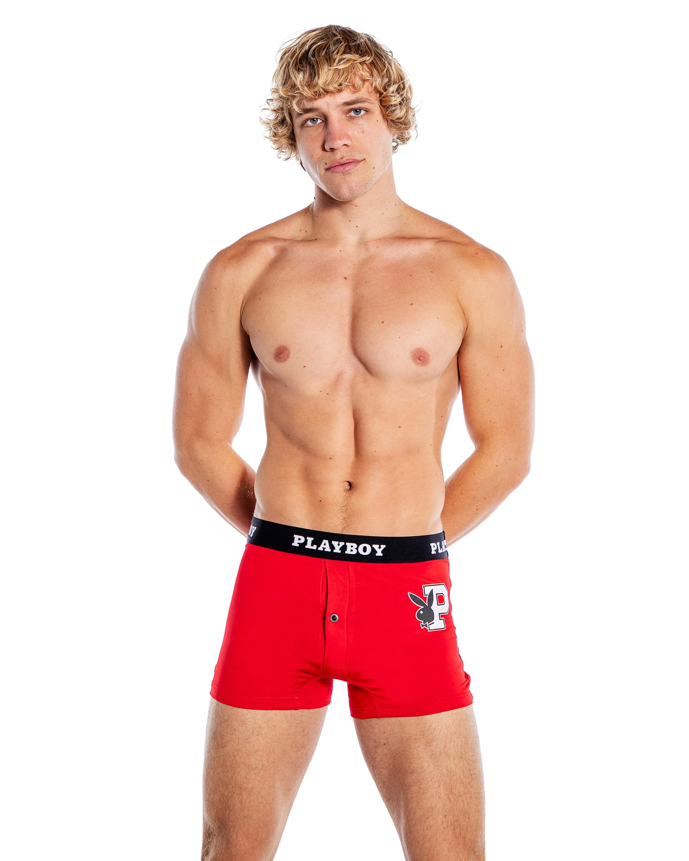 PBLI170 - Playboy Mens Varsity Modal Boxer Briefs - Image 4